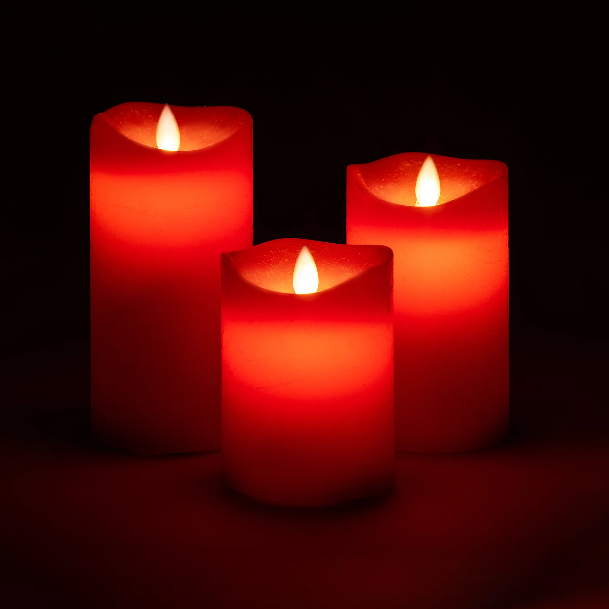 Flicker Flame LED Candles (Set of 3) - Image 6