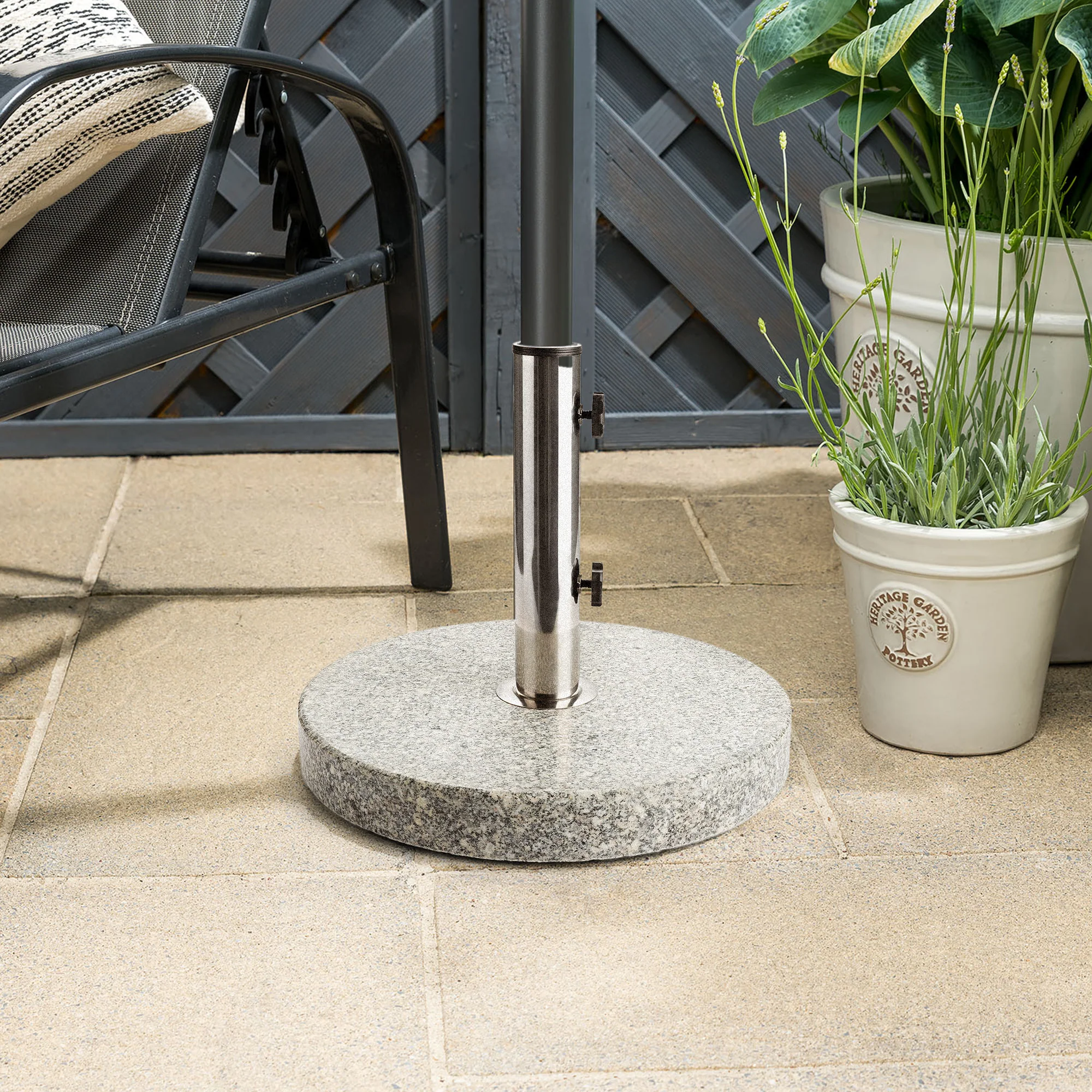 Granite Parasol Base – 22kg - Image 2