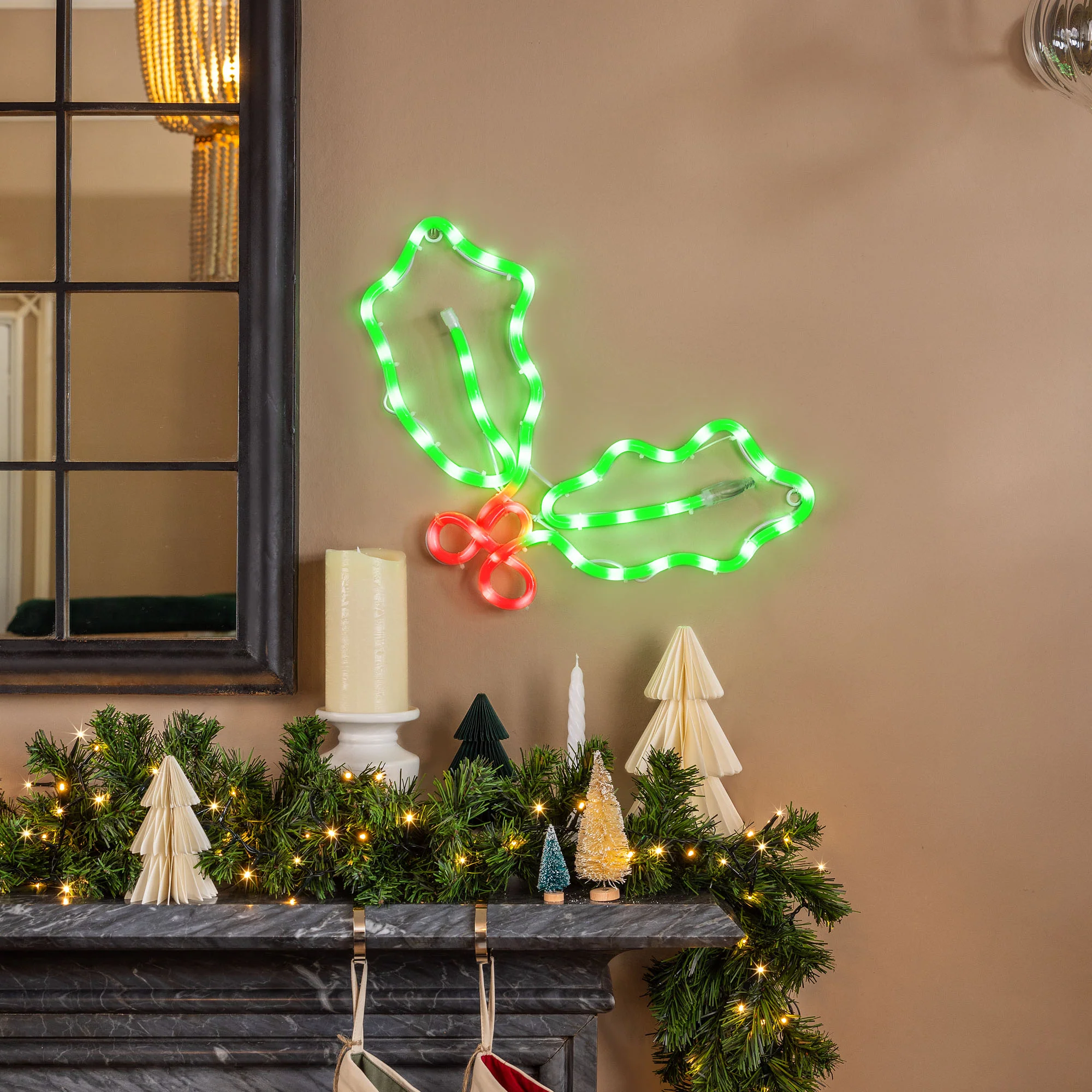 Holly & Berry Christmas Light - Image 3