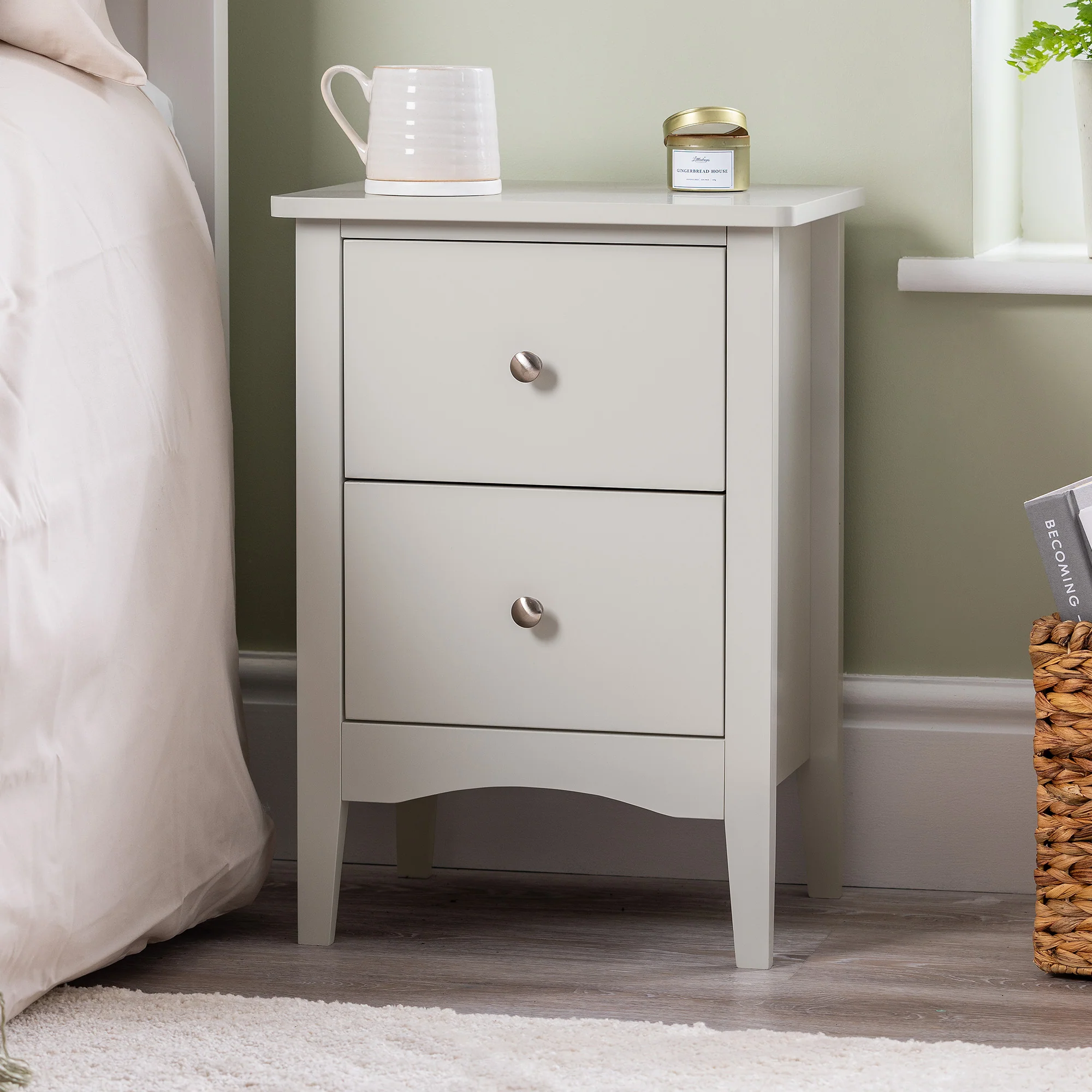 Ilsington 2 Drawer Bedside Table - Image 17