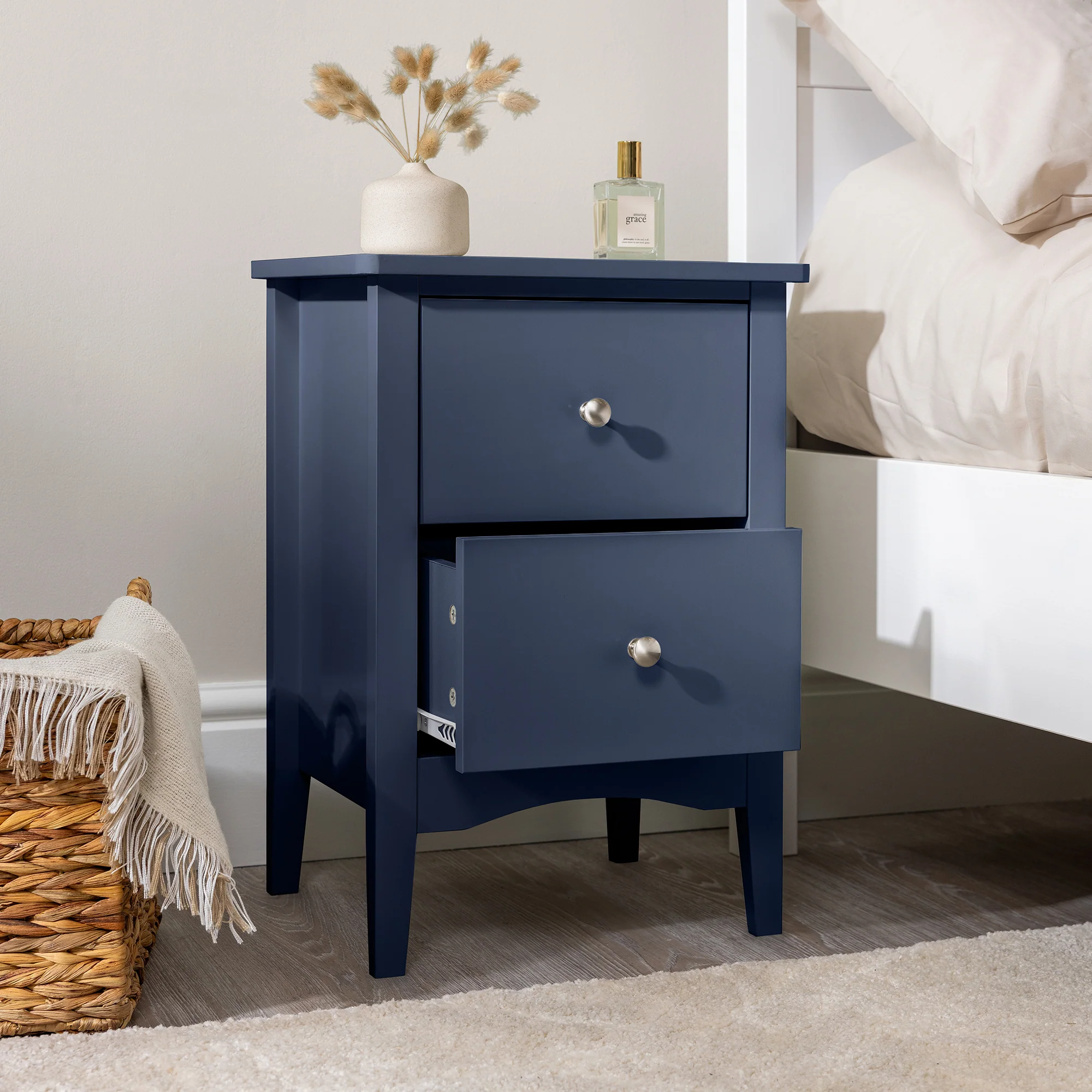 Ilsington 2 Drawer Bedside Table - Image 22