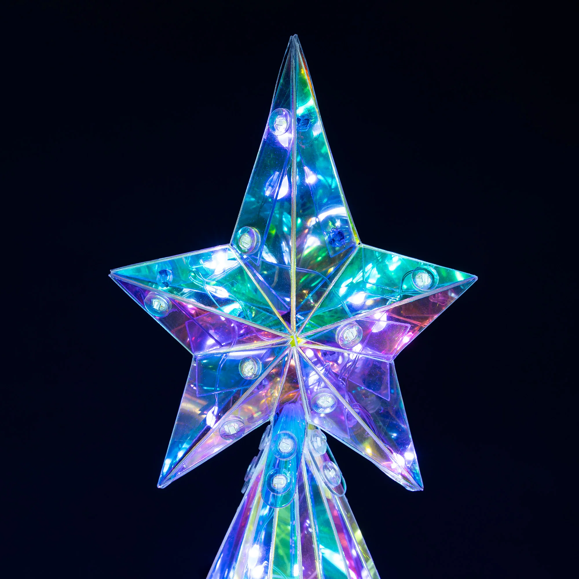 Iridescent Christmas Tree Light (40cm) - Image 3
