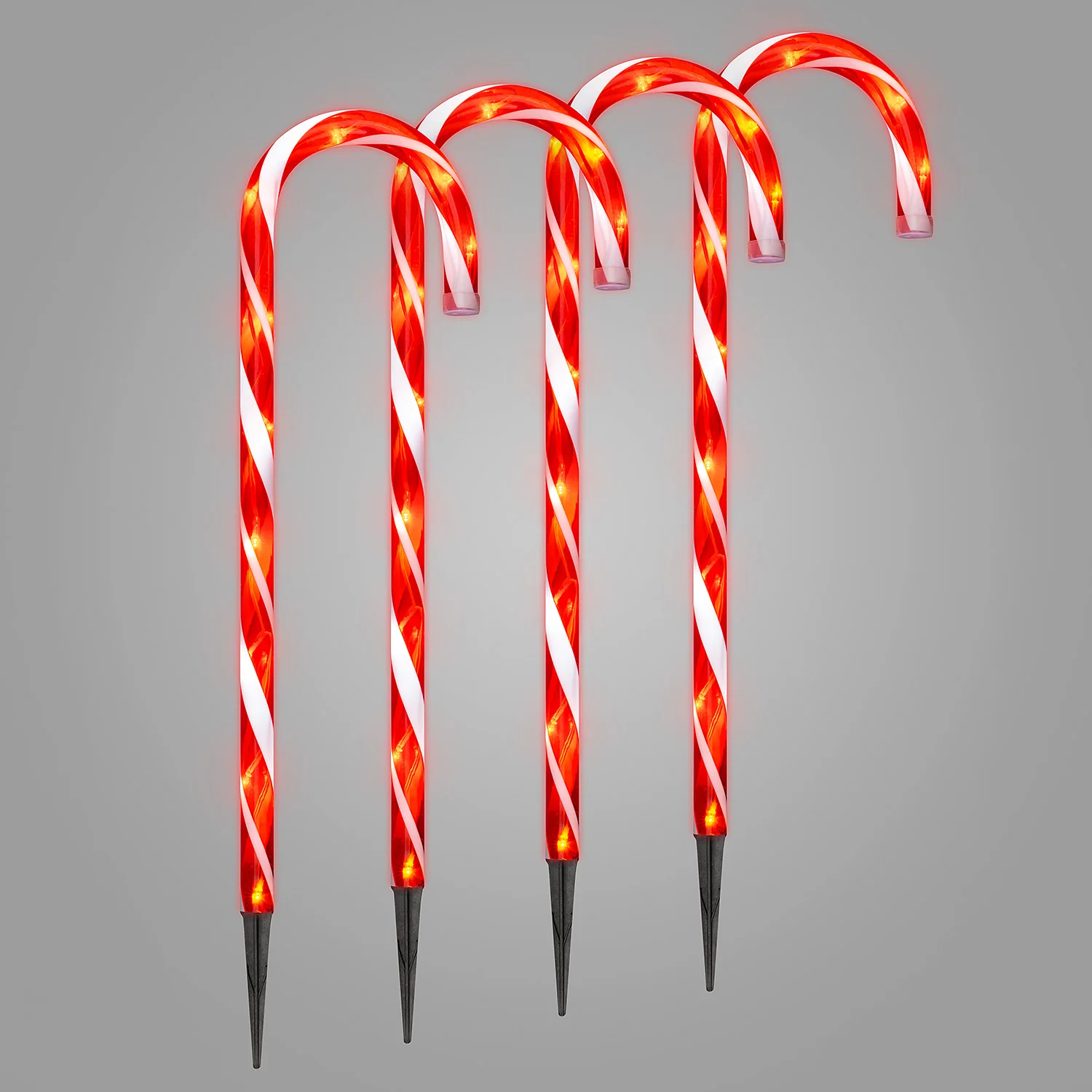 Large Candy Cane Path Lights - Image 4