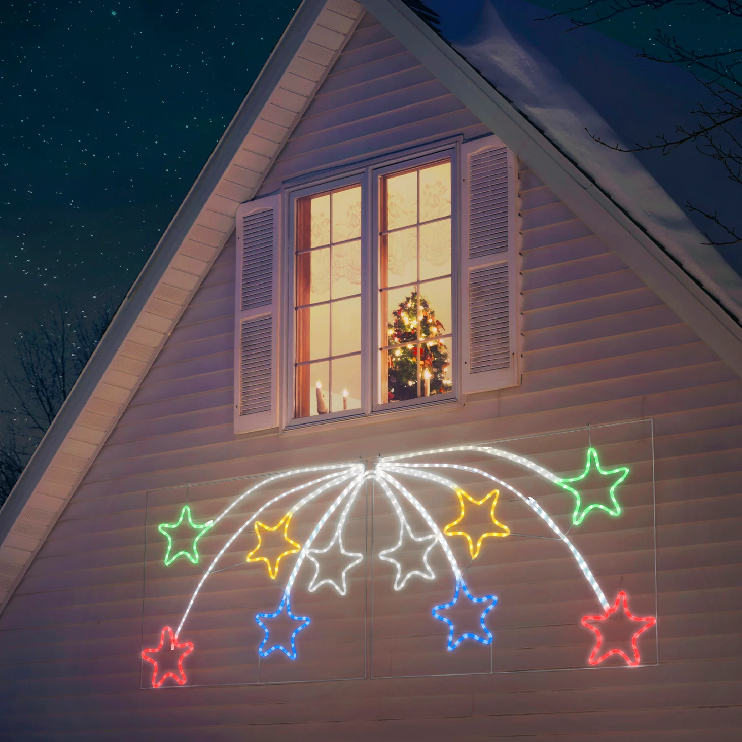 Shooting Star Scene Rope Light - Image 2