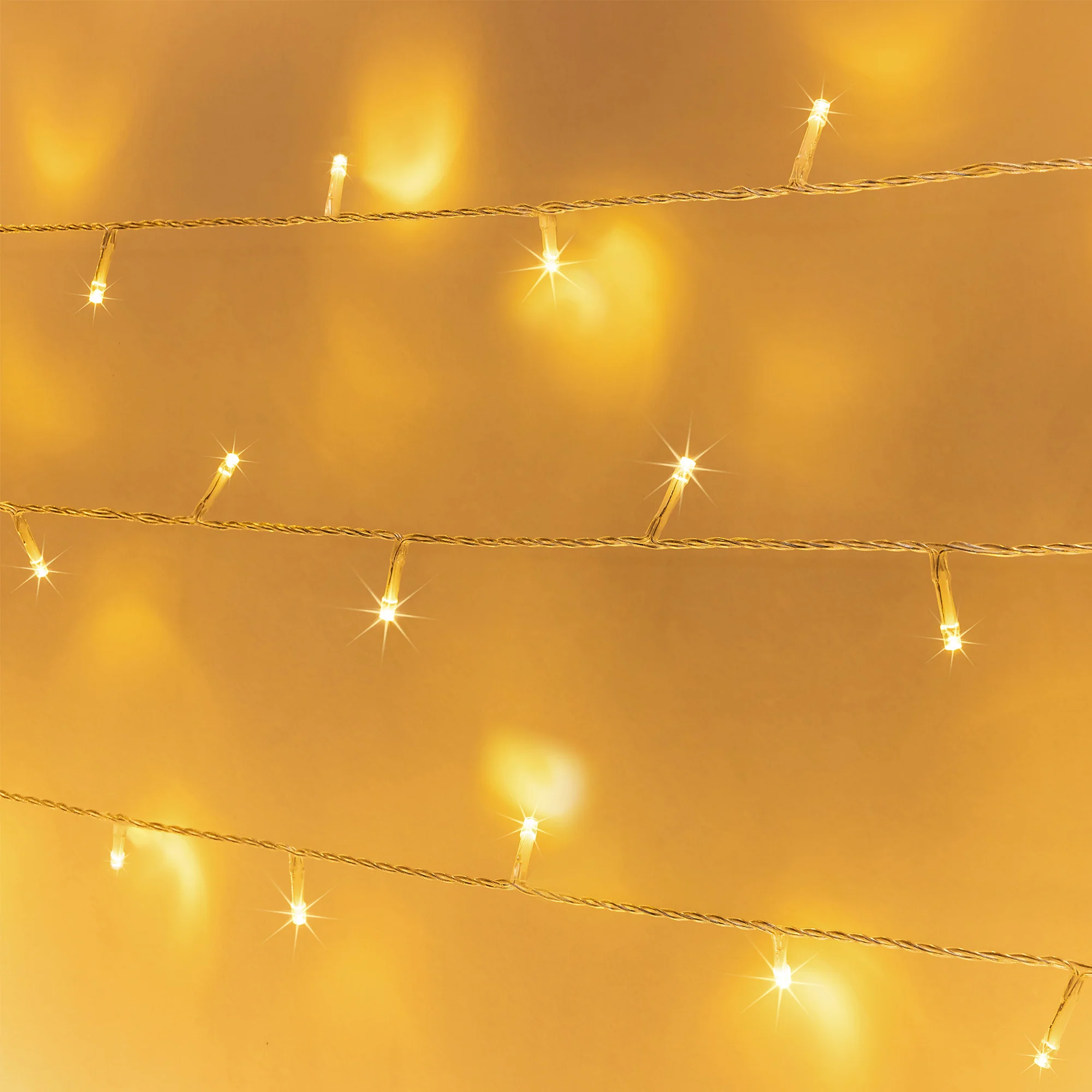 Battery Christmas Lights (Clear Cable) - Image 3
