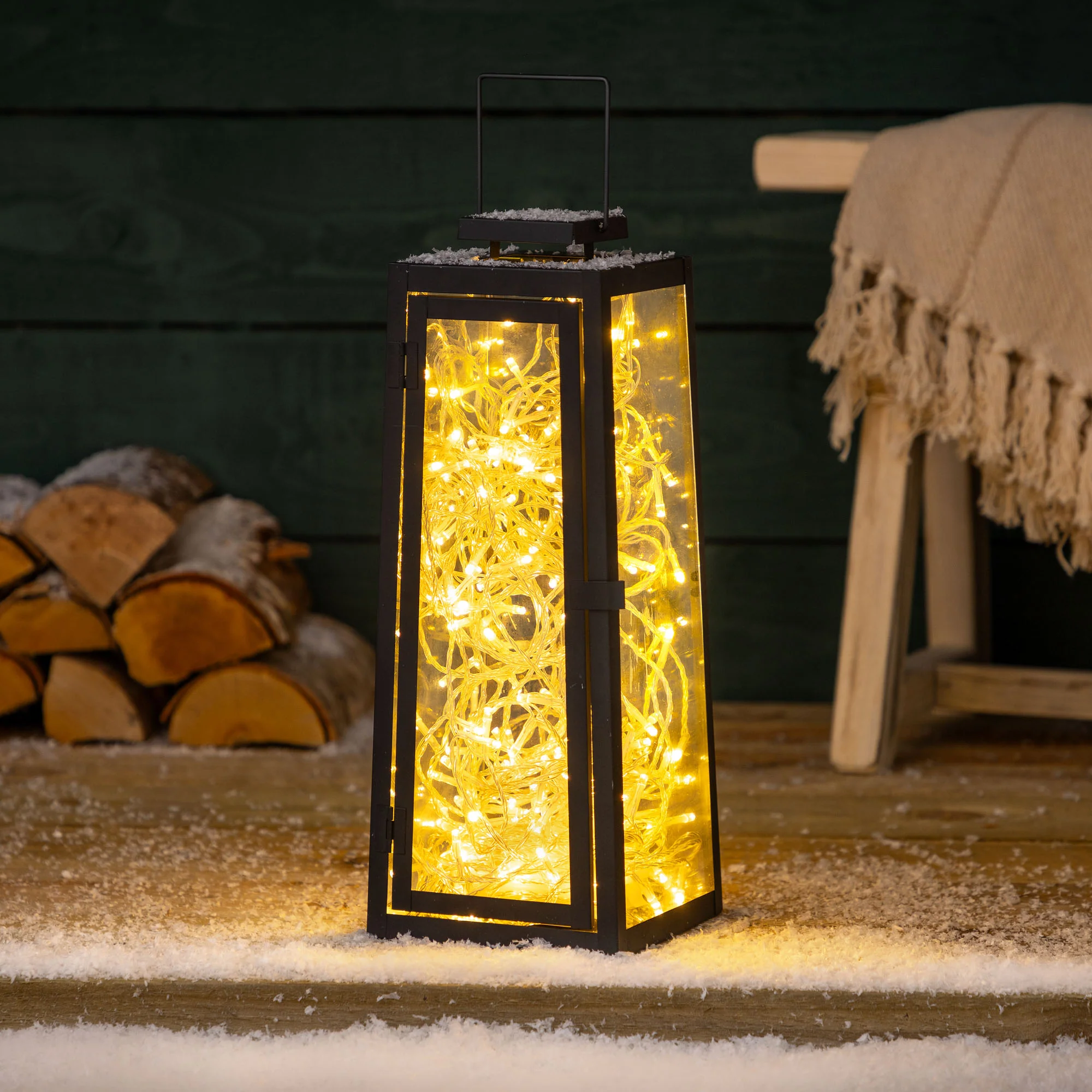 Battery Christmas Lights (Clear Cable) - Image 4