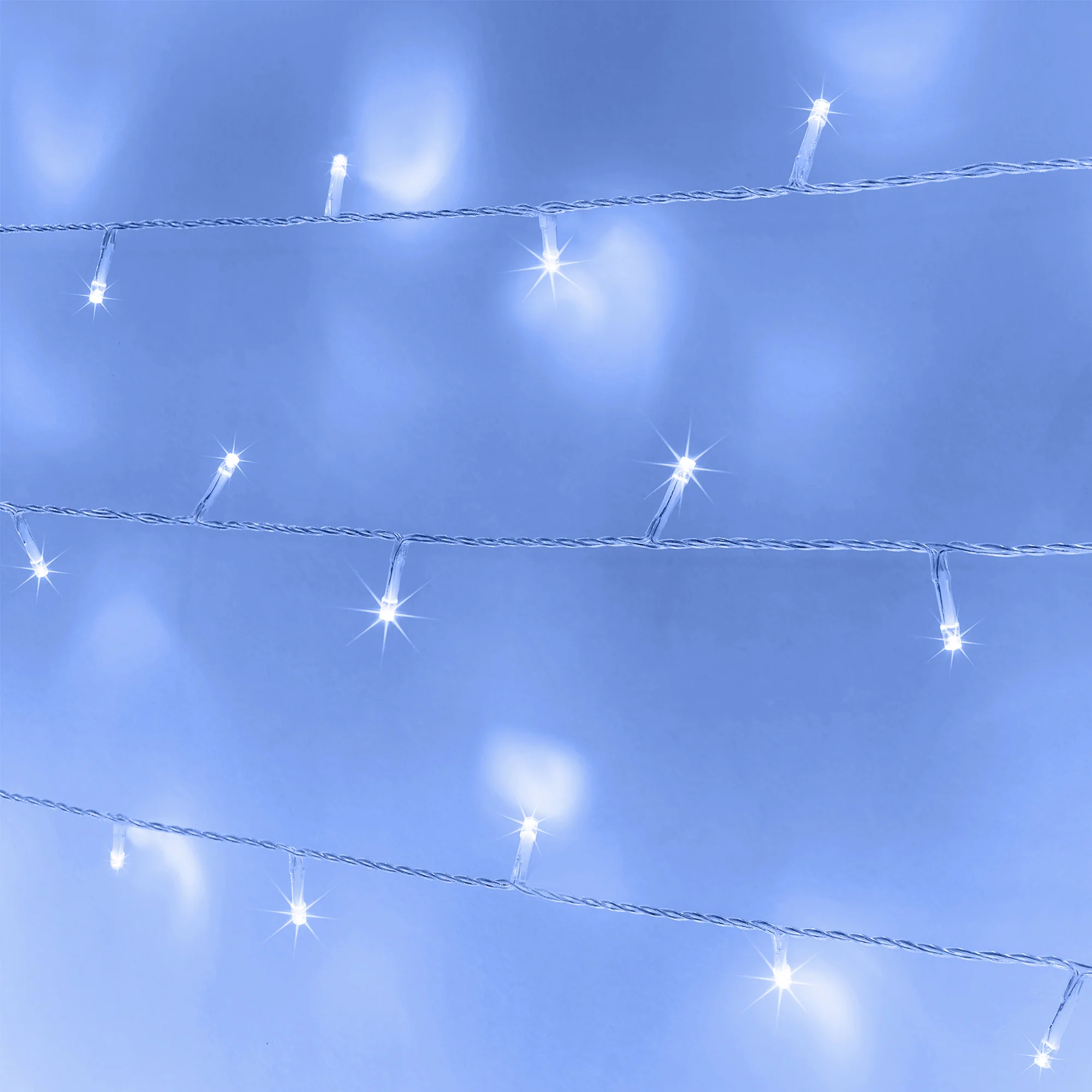 Battery Christmas Lights (Clear Cable) - Image 7