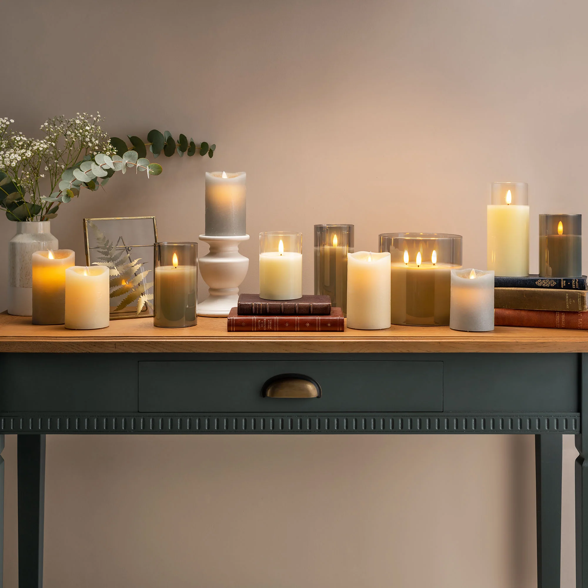 Flicker Flame LED Candles (Set of 3) - Image 7