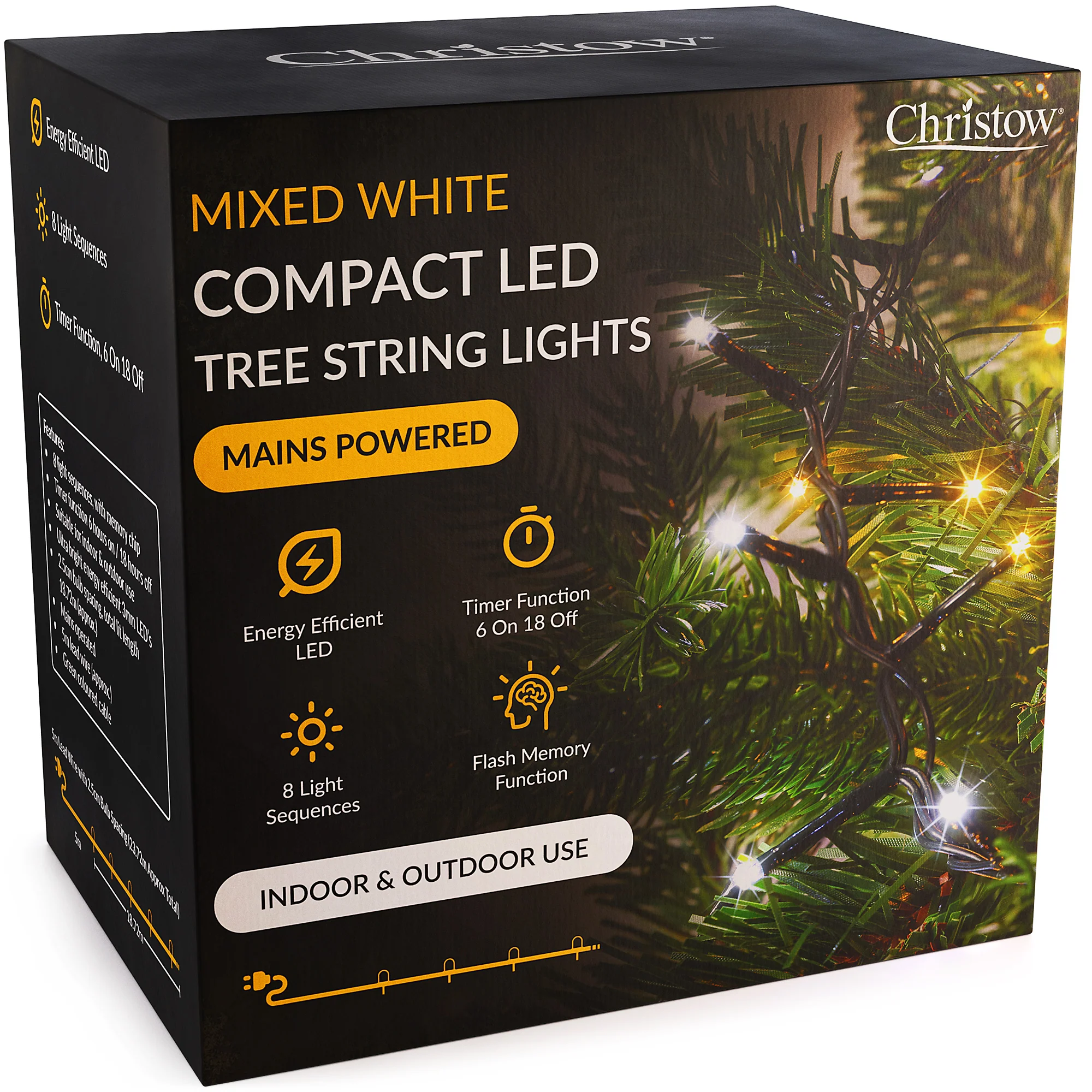 Compact LED Christmas Tree Lights - Image 10