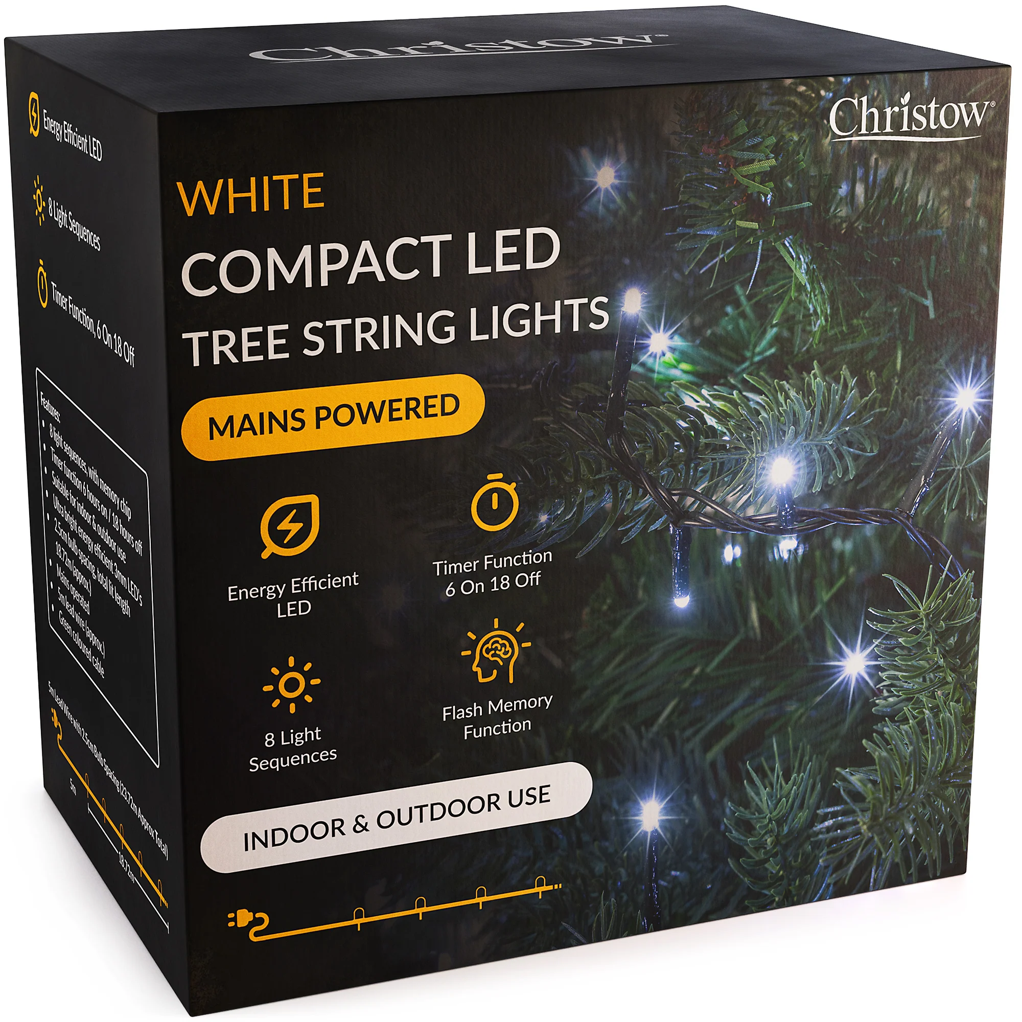 Compact LED Christmas Tree Lights - Image 6