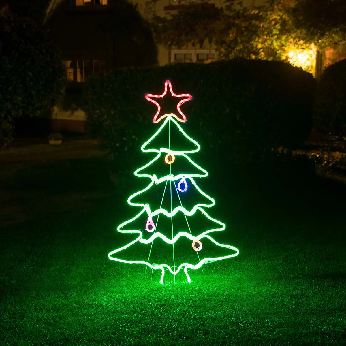 LED Christmas Tree Silhouette Light (85cm) - Image 2