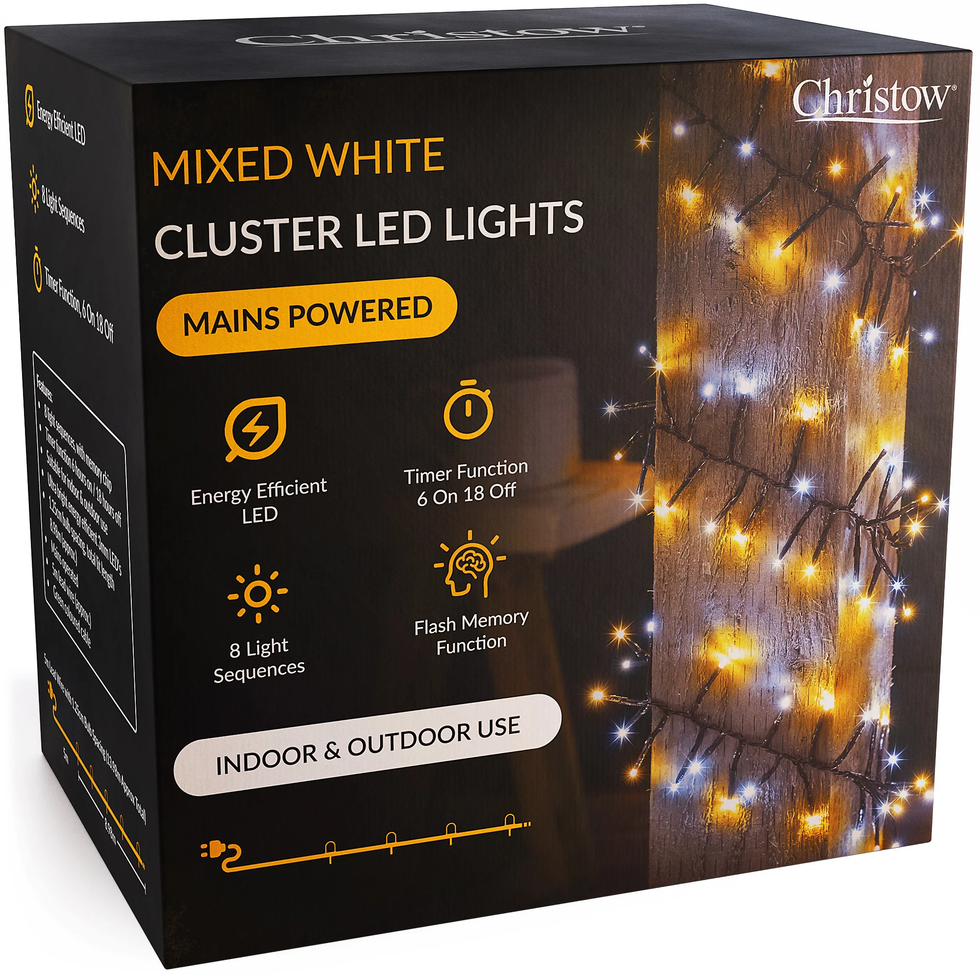 LED Cluster Christmas Lights - Image 9