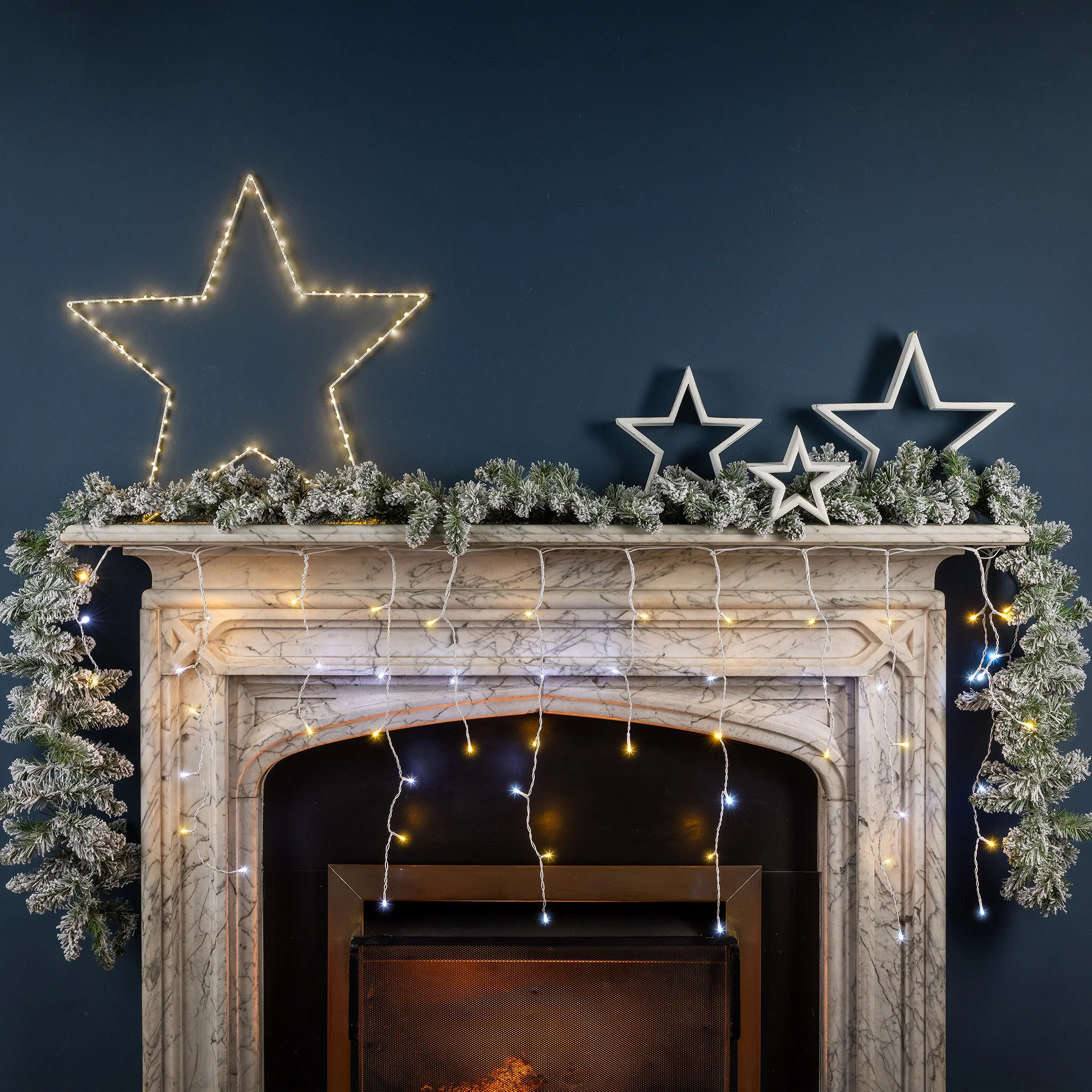 LED Hanging Icicle Christmas Lights - Image 38