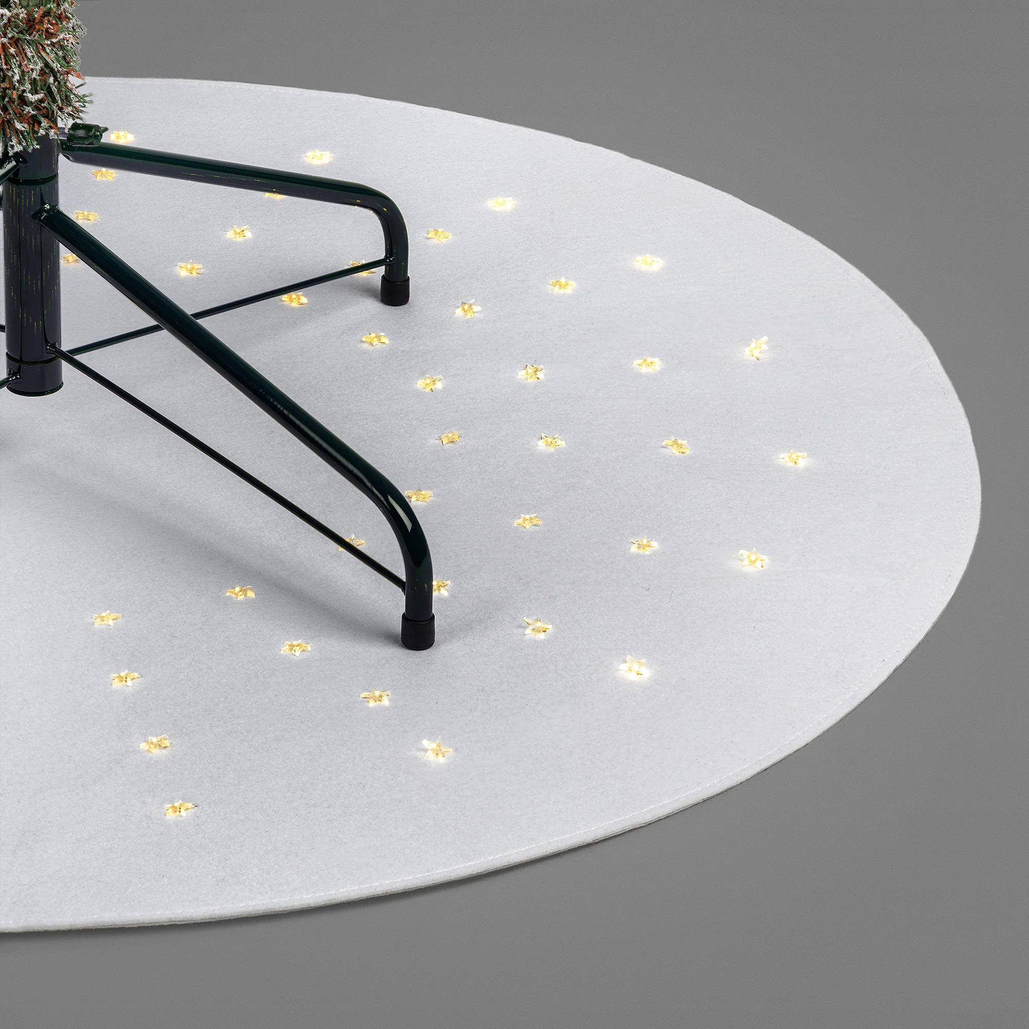 Starry LED Christmas Tree Mat (90cm) - Image 11