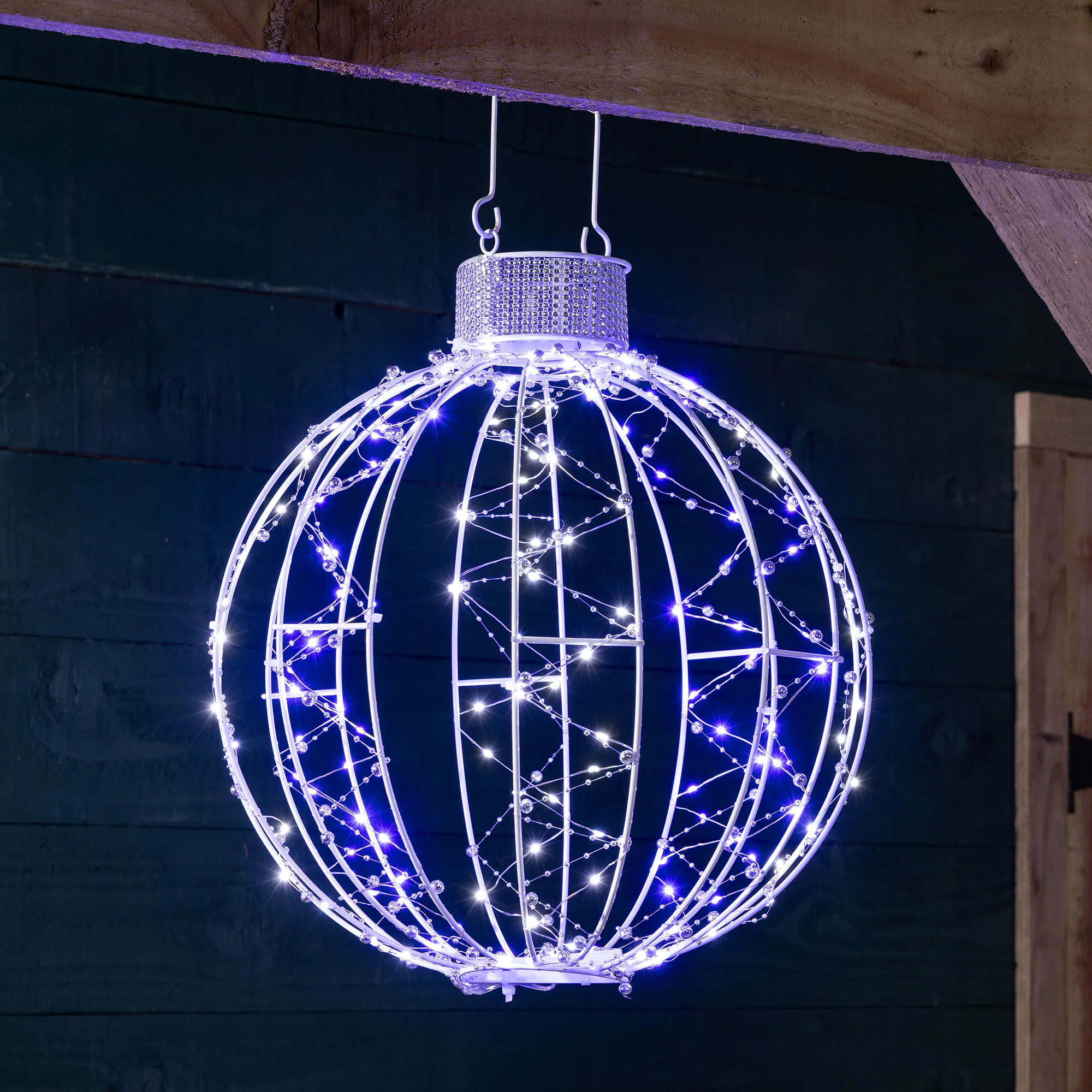 3D Light Up Christmas Bauble (40cm) - Image 2
