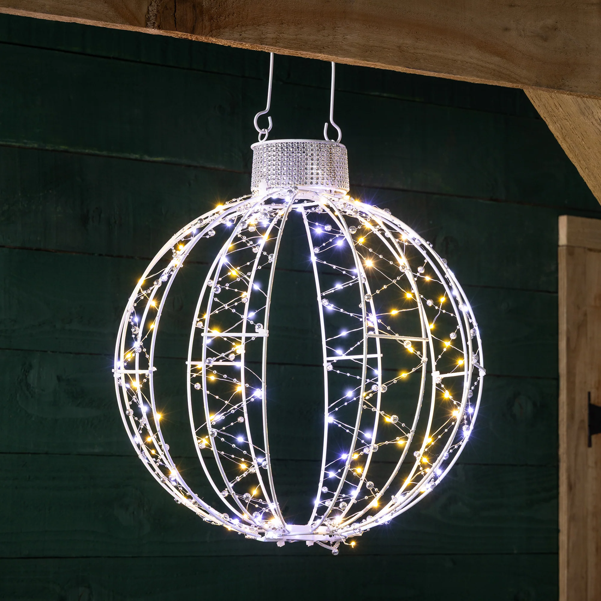3D Light Up Christmas Bauble (40cm) - Image 5
