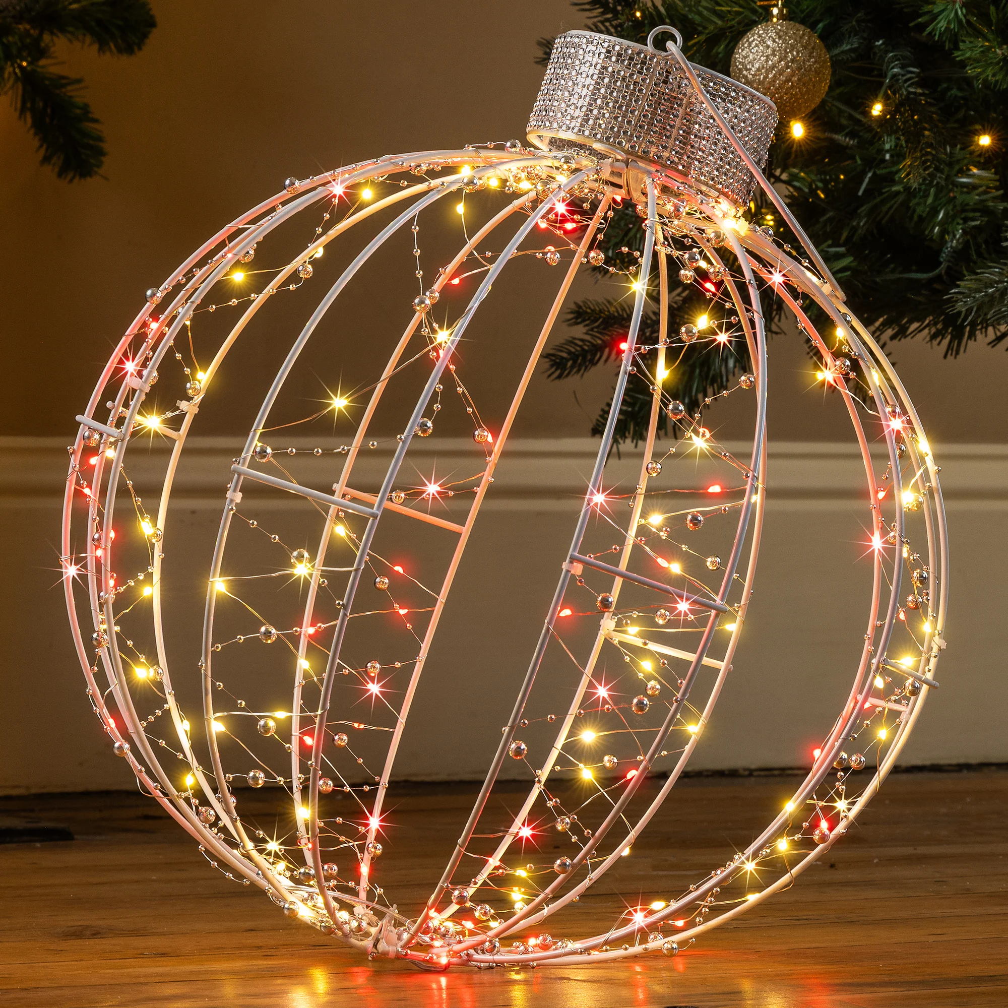 3D Light Up Christmas Bauble (40cm) - Image 7