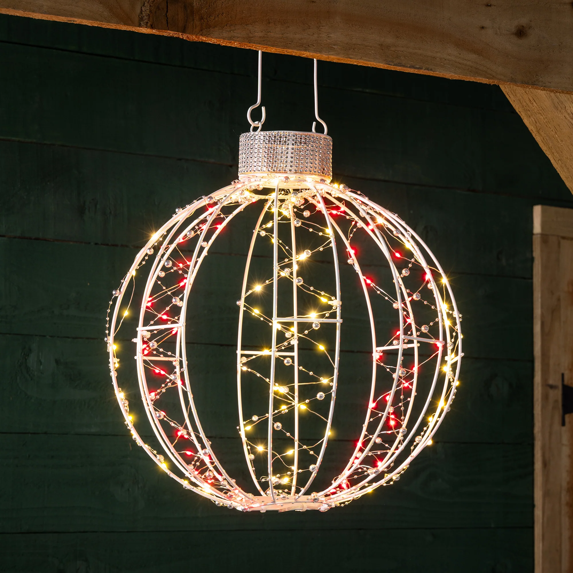 3D Light Up Christmas Bauble (40cm) - Image 8
