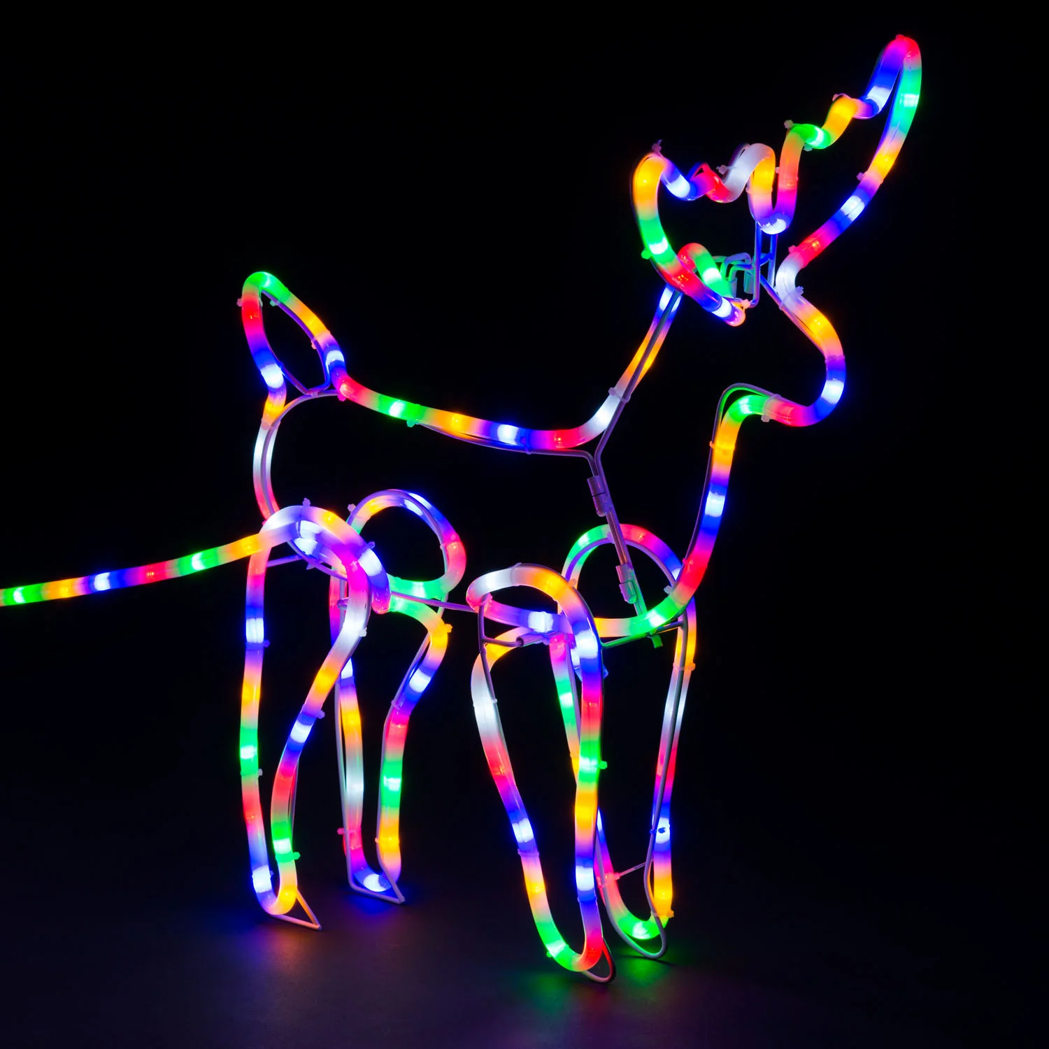 Light Up Sleigh & Reindeer - Image 4