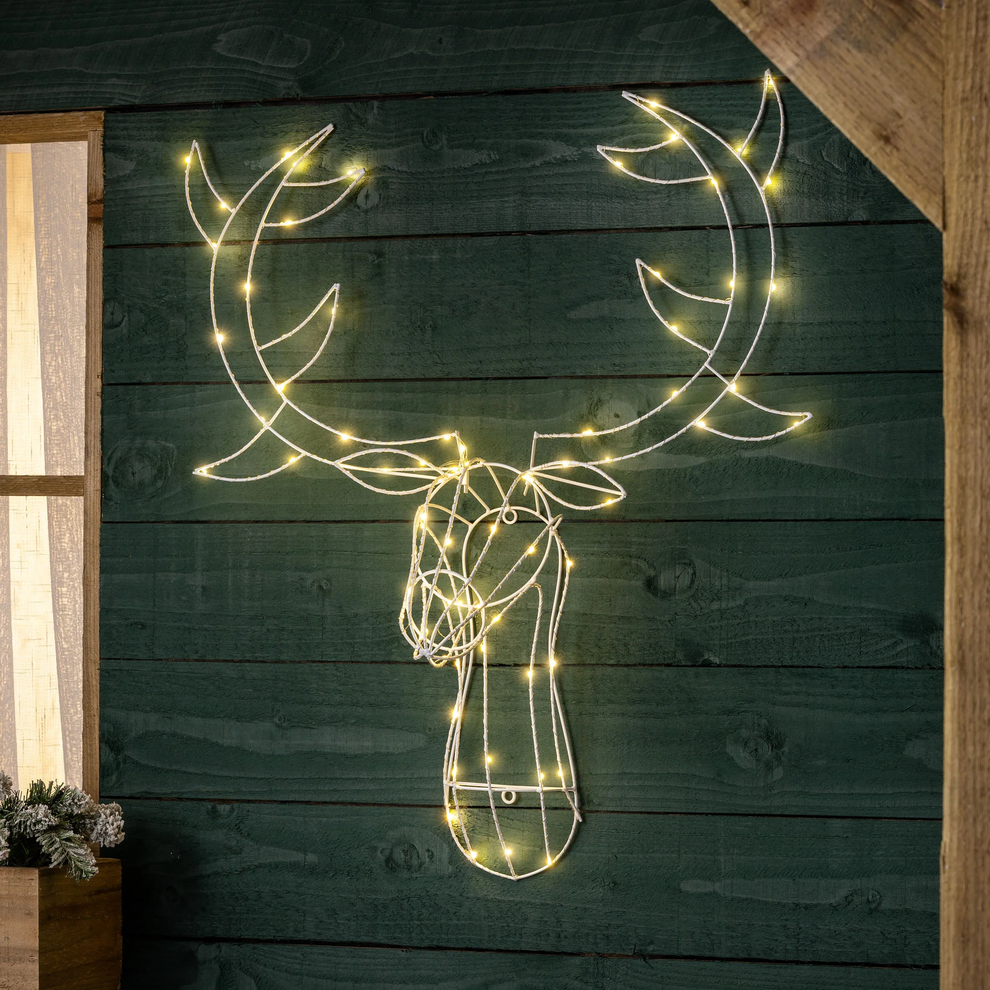 Light Up Stag Head (70cm) - Image 2