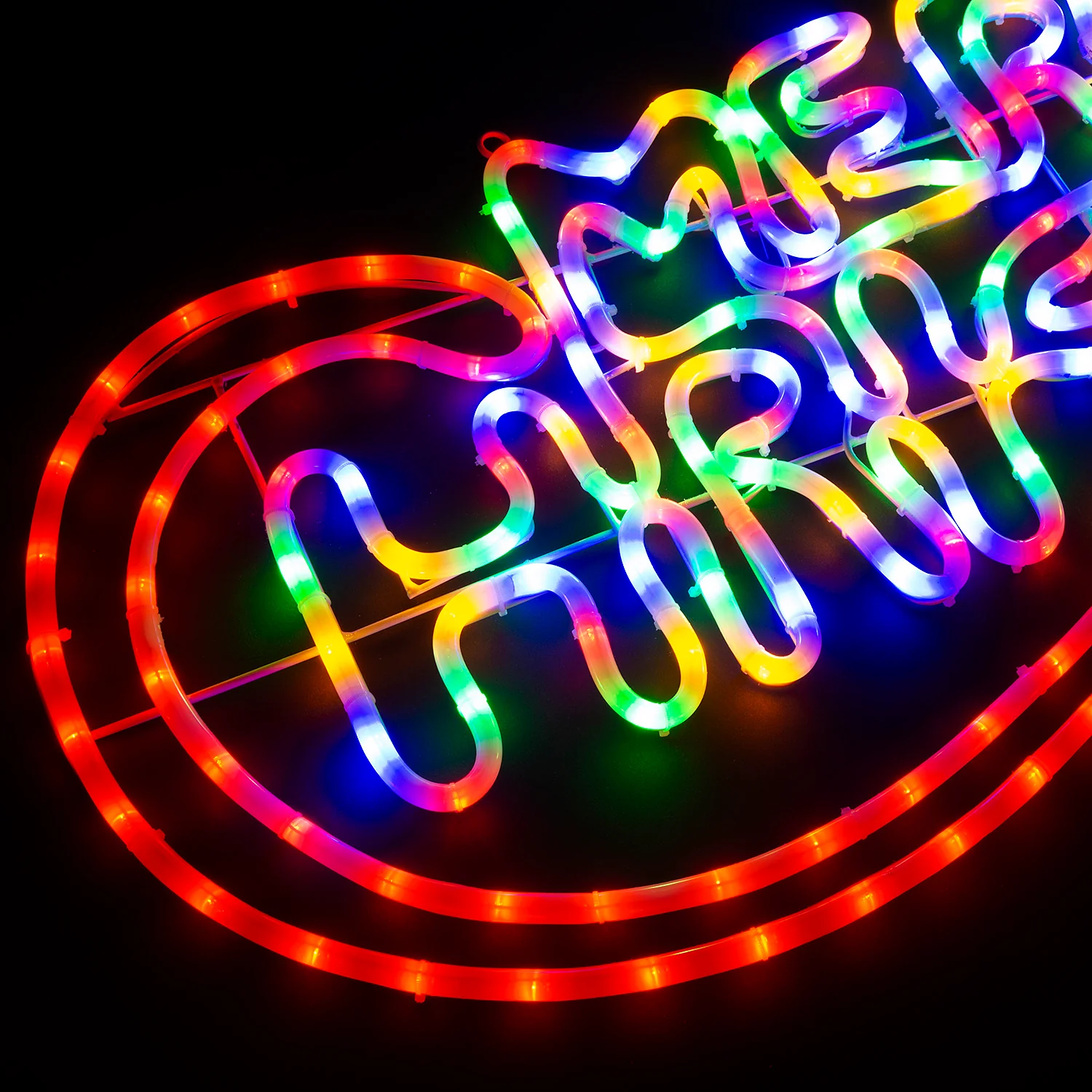 Merry Christmas Rope Light Sign - Image 6