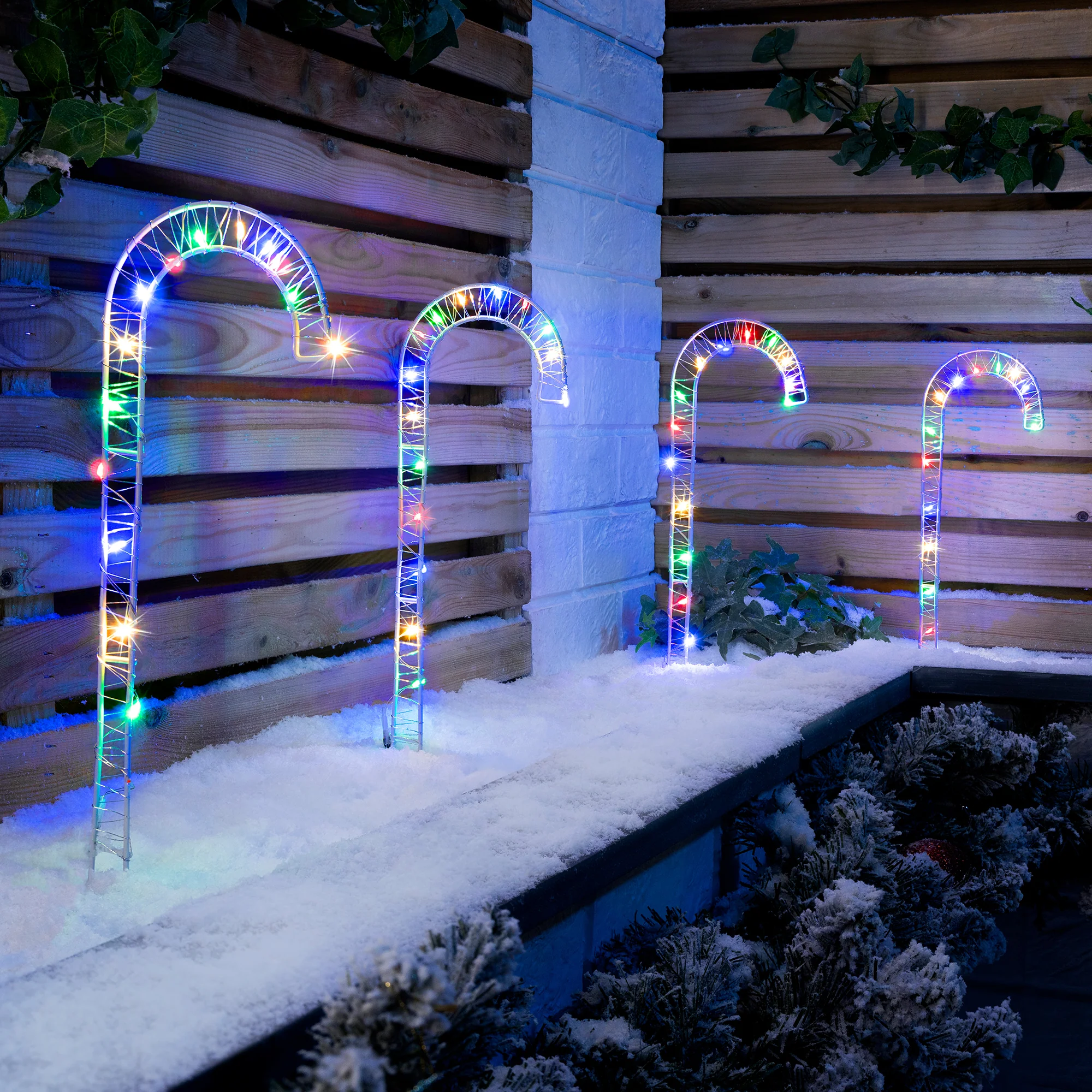 Battery Operated Micro LED Candy Canes - Image 6