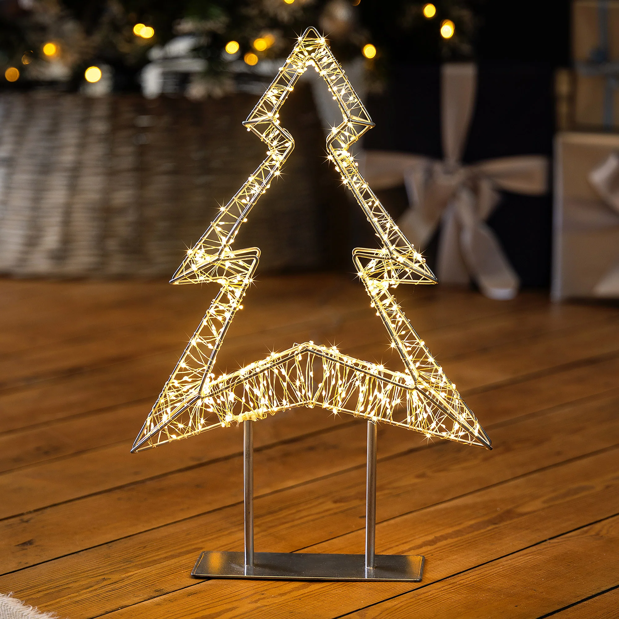 Micro LED Christmas Tree with Stand - Image 3