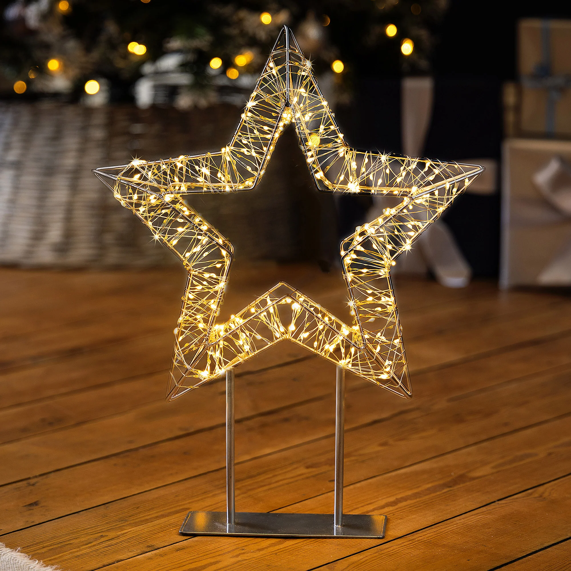 Micro LED Star with Stand - Image 2
