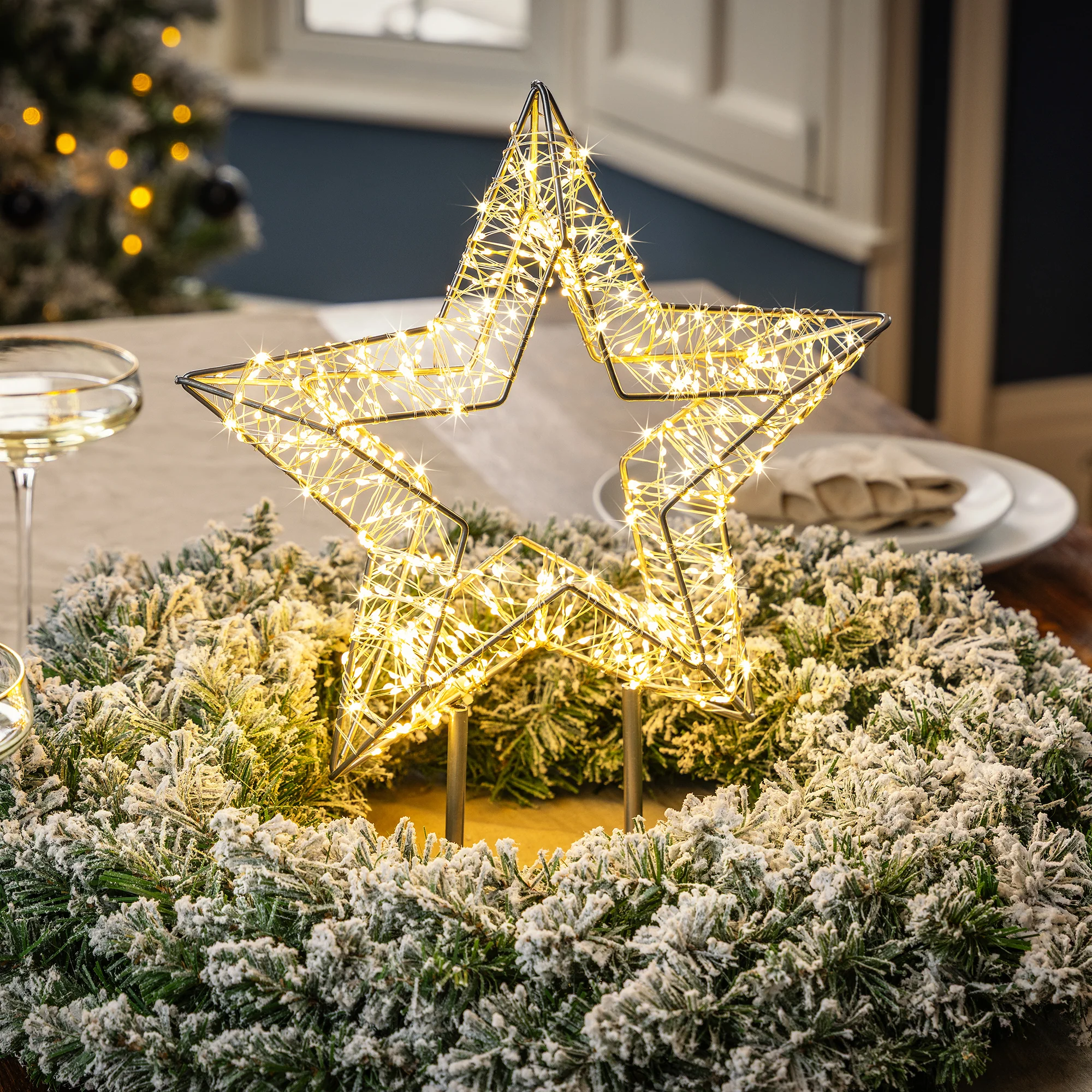 Micro LED Star with Stand - Image 3