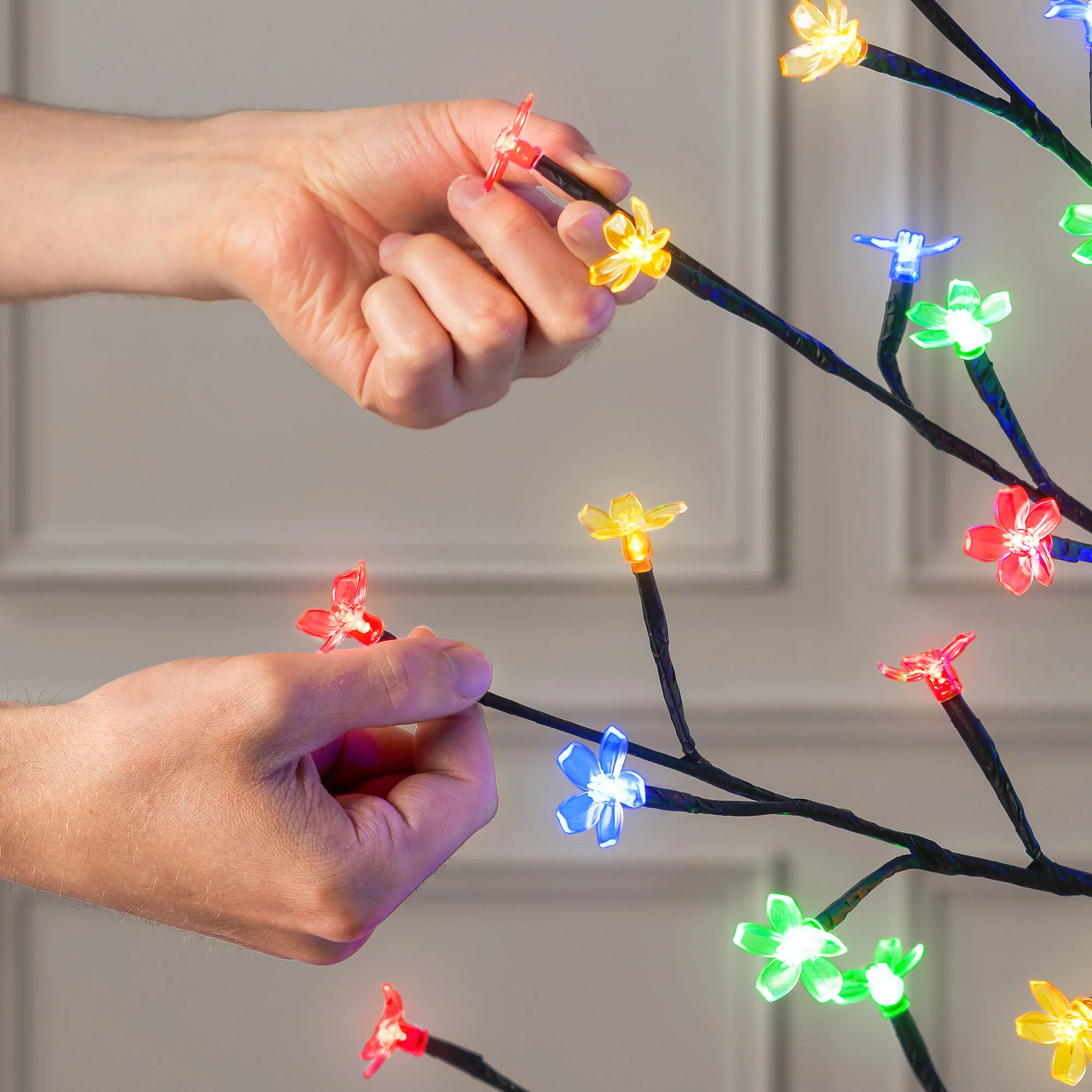 Multi-Coloured LED Cherry Blossom Tree - Image 6