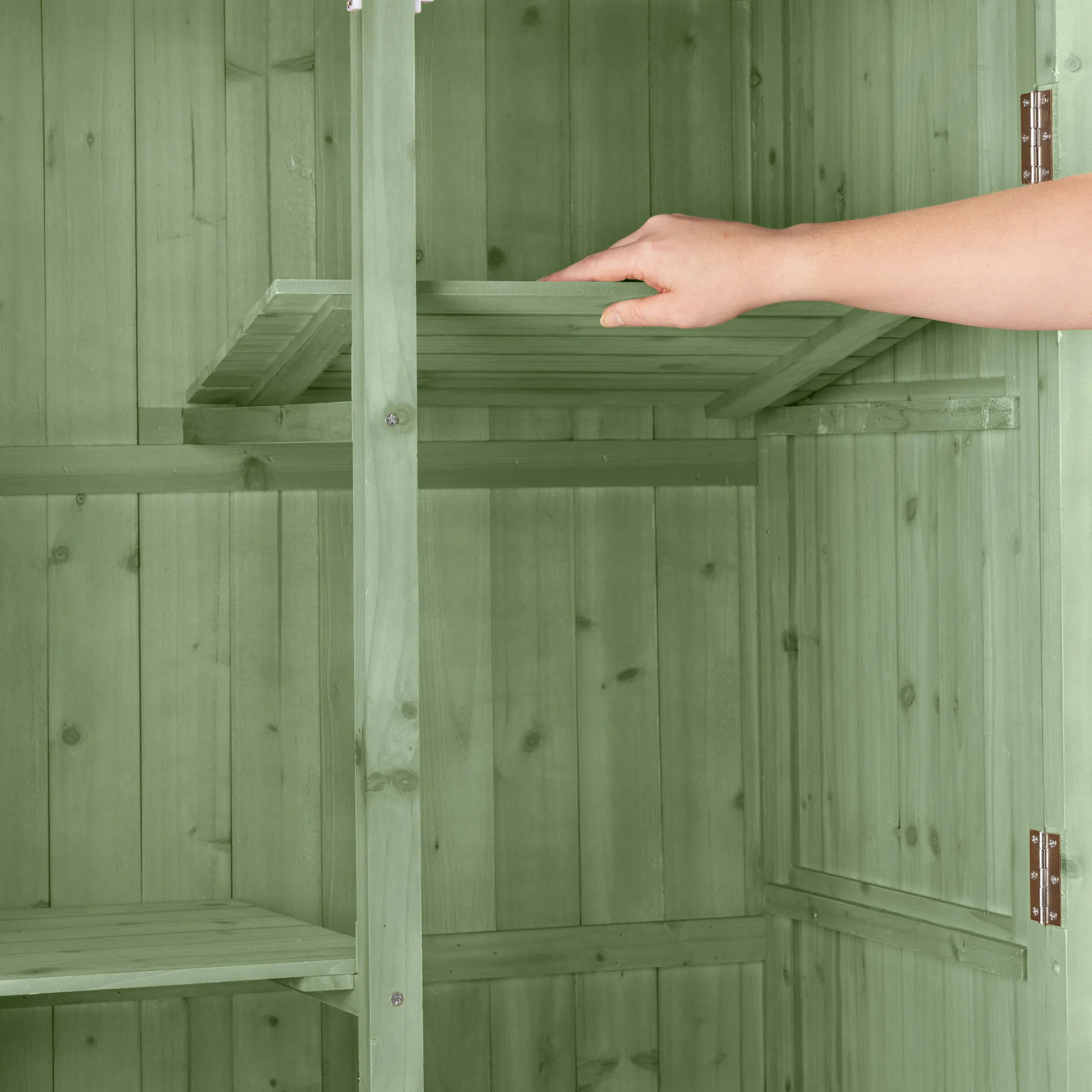 Narrow Double Door Garden Shed - Image 16