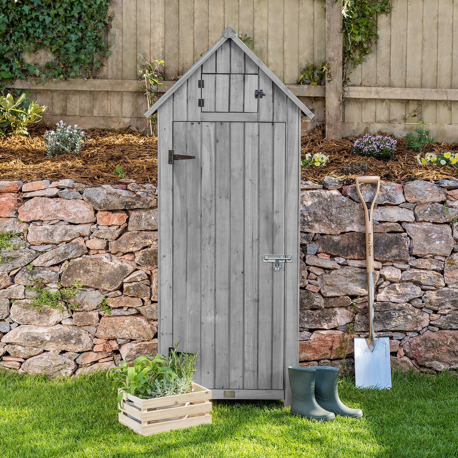 Narrow Single Door Garden Shed - Image 12