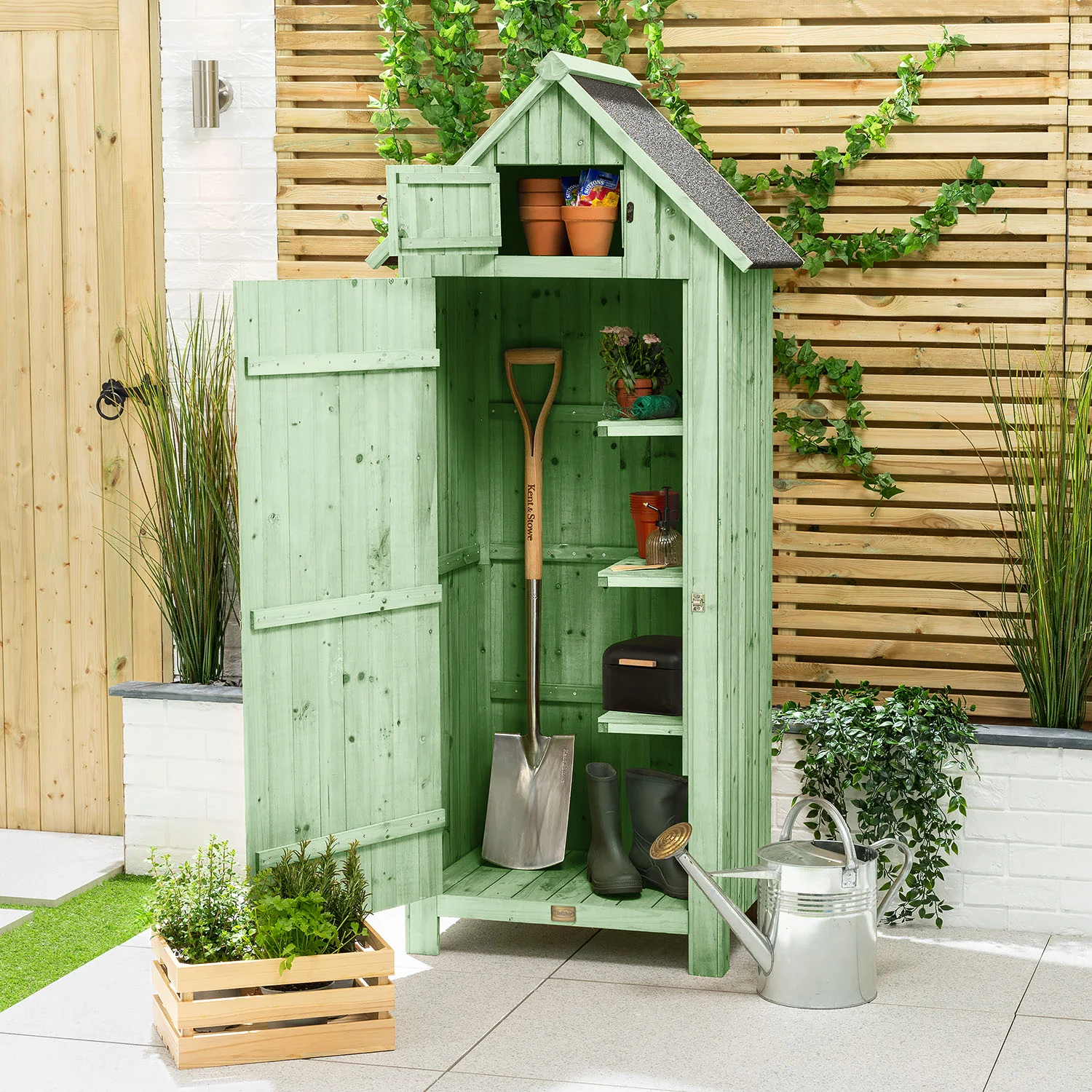Narrow Single Door Garden Shed - Image 13