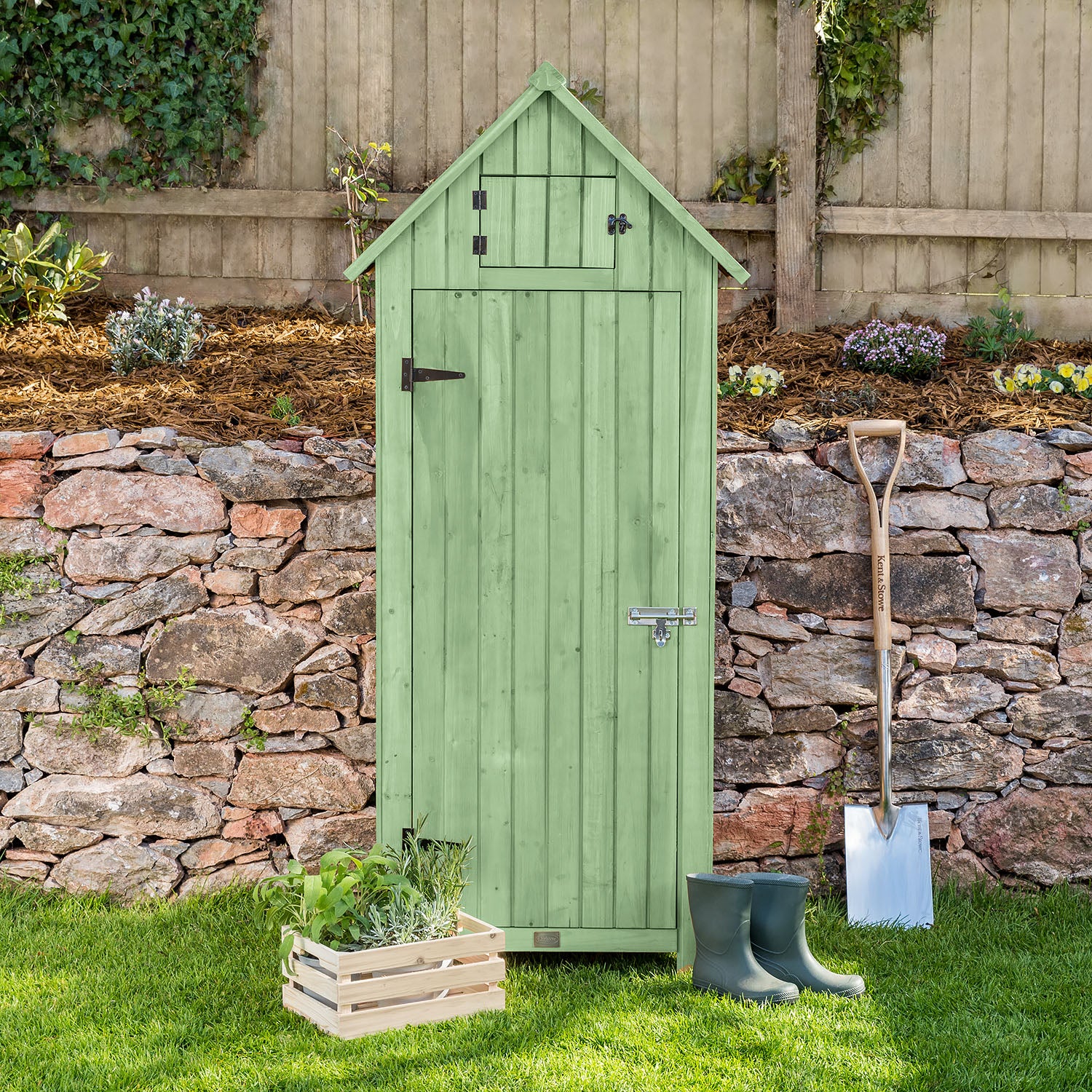 Narrow Single Door Garden Shed - Image 16
