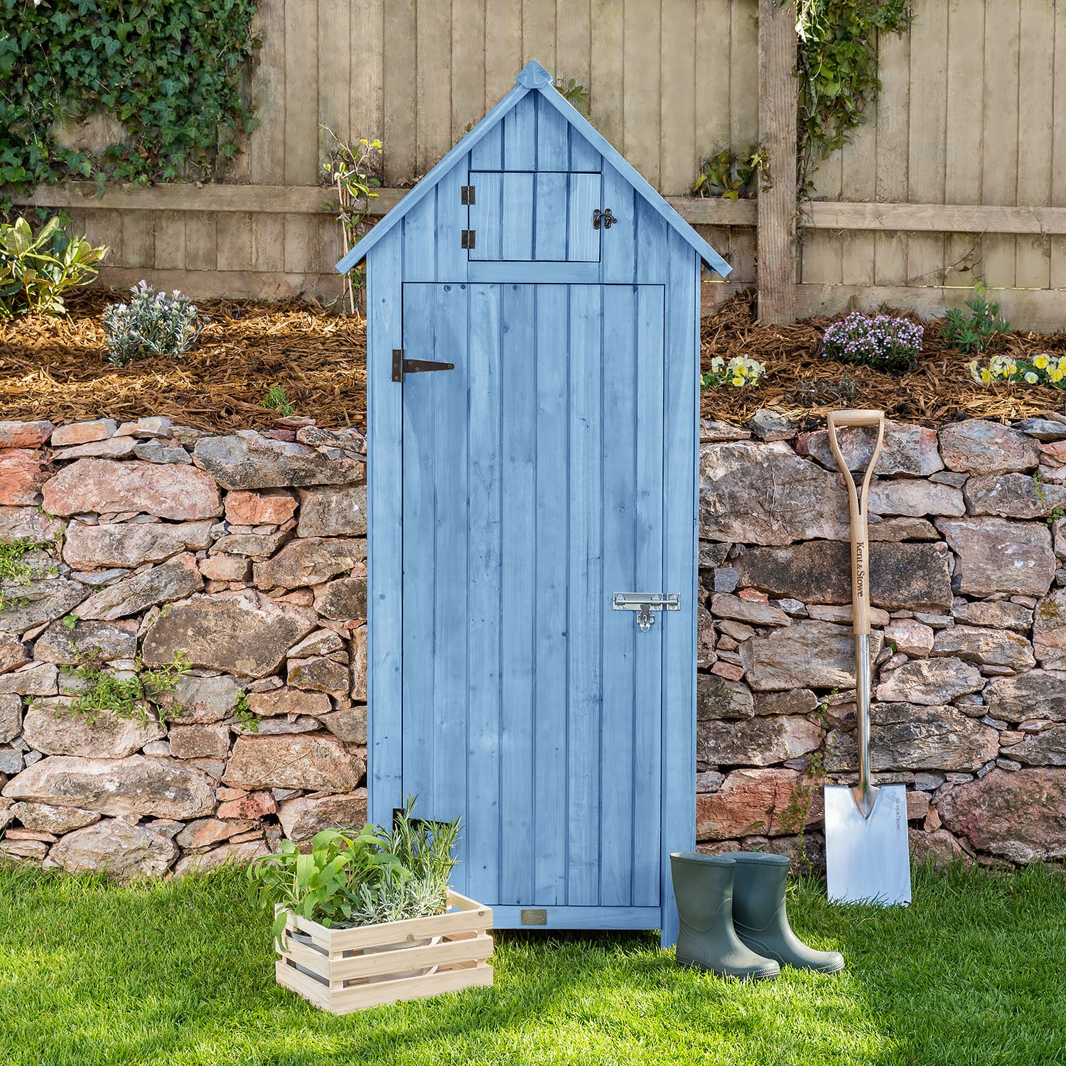 Narrow Single Door Garden Shed - Image 4