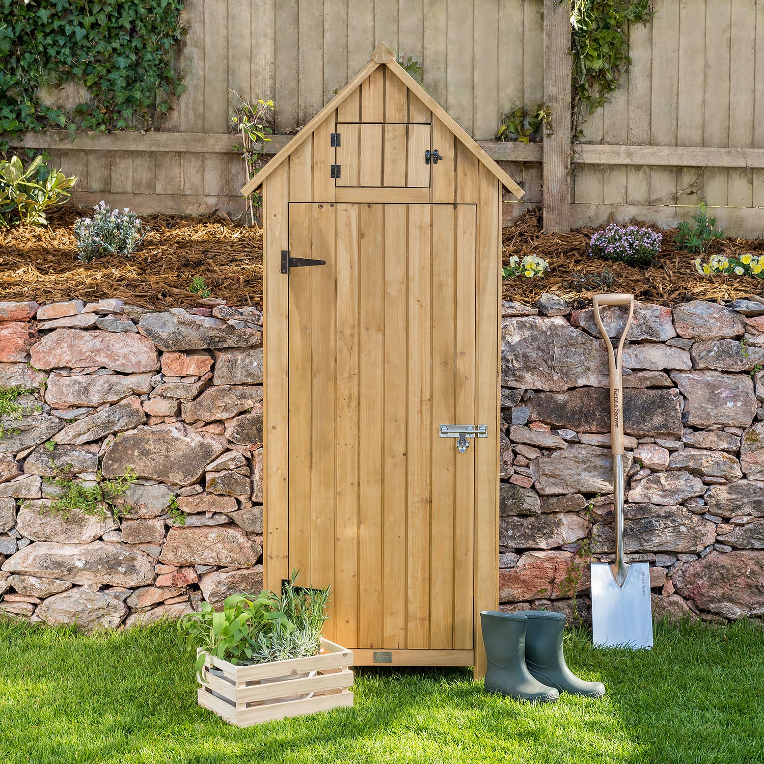 Narrow Single Door Garden Shed - Image 8