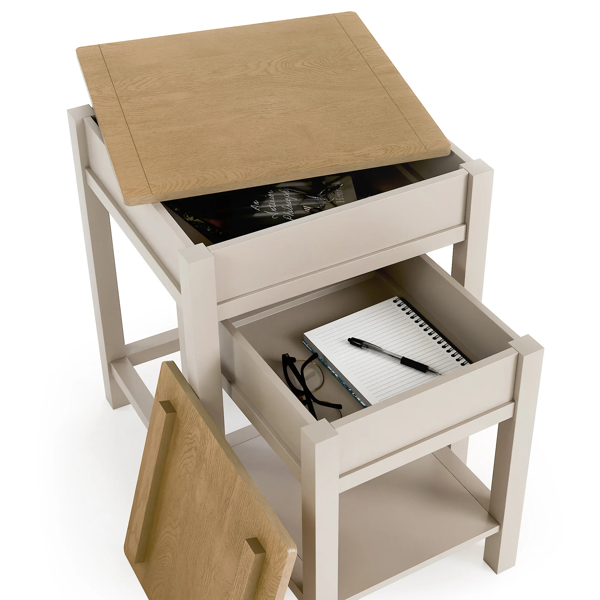 Dartmouth Nest of Tables with Storage - Image 10