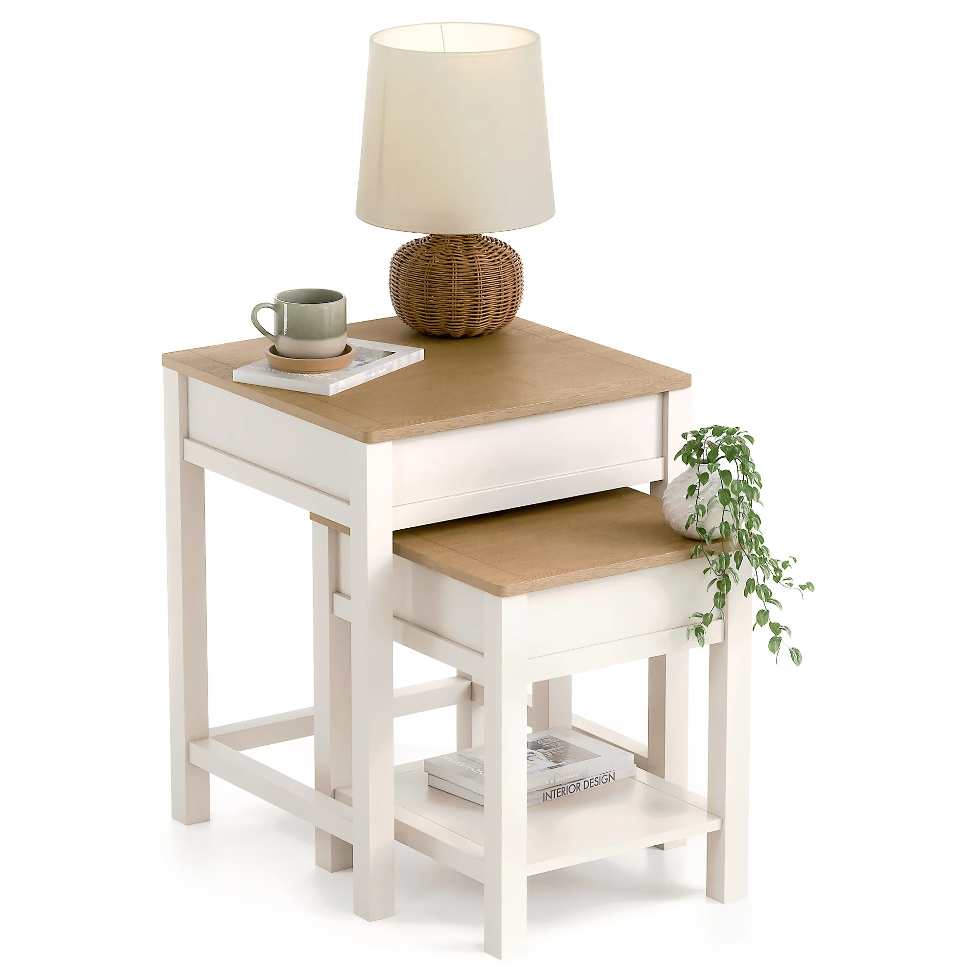 Dartmouth Nest of Tables with Storage - Image 5