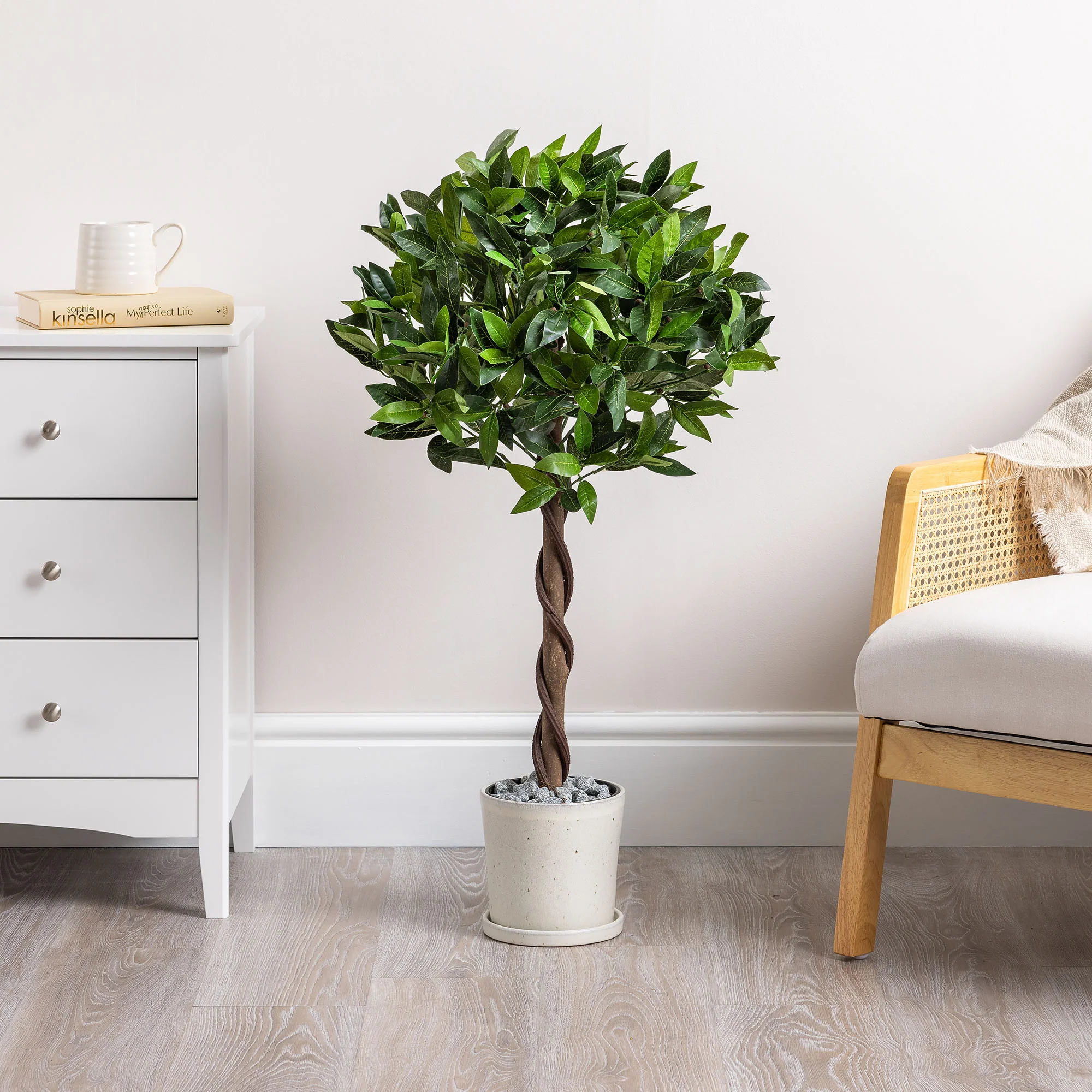 Artificial Bay Trees – Pair – 3ft & 4ft - Image 2