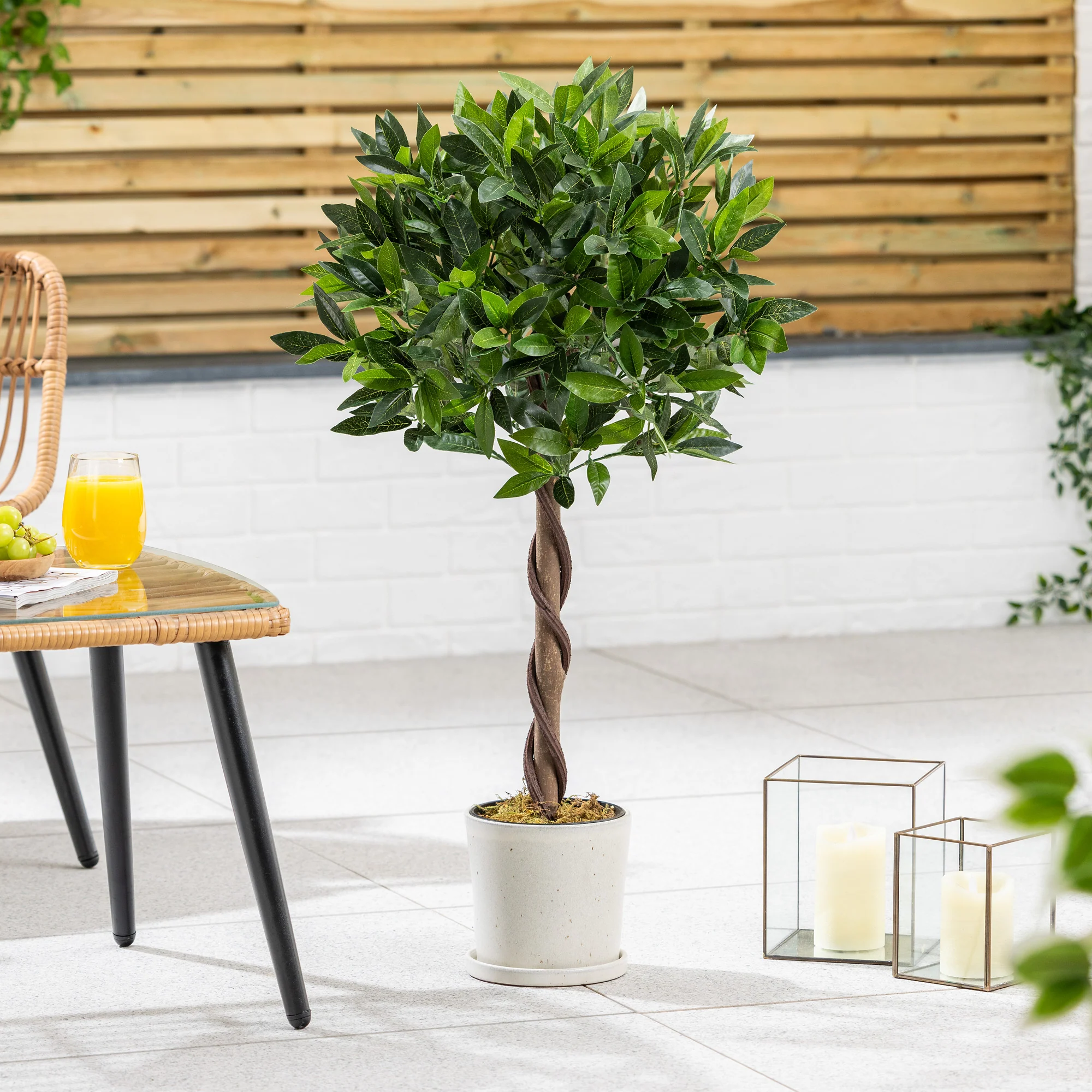 Artificial Bay Trees – Pair – 3ft & 4ft - Image 6