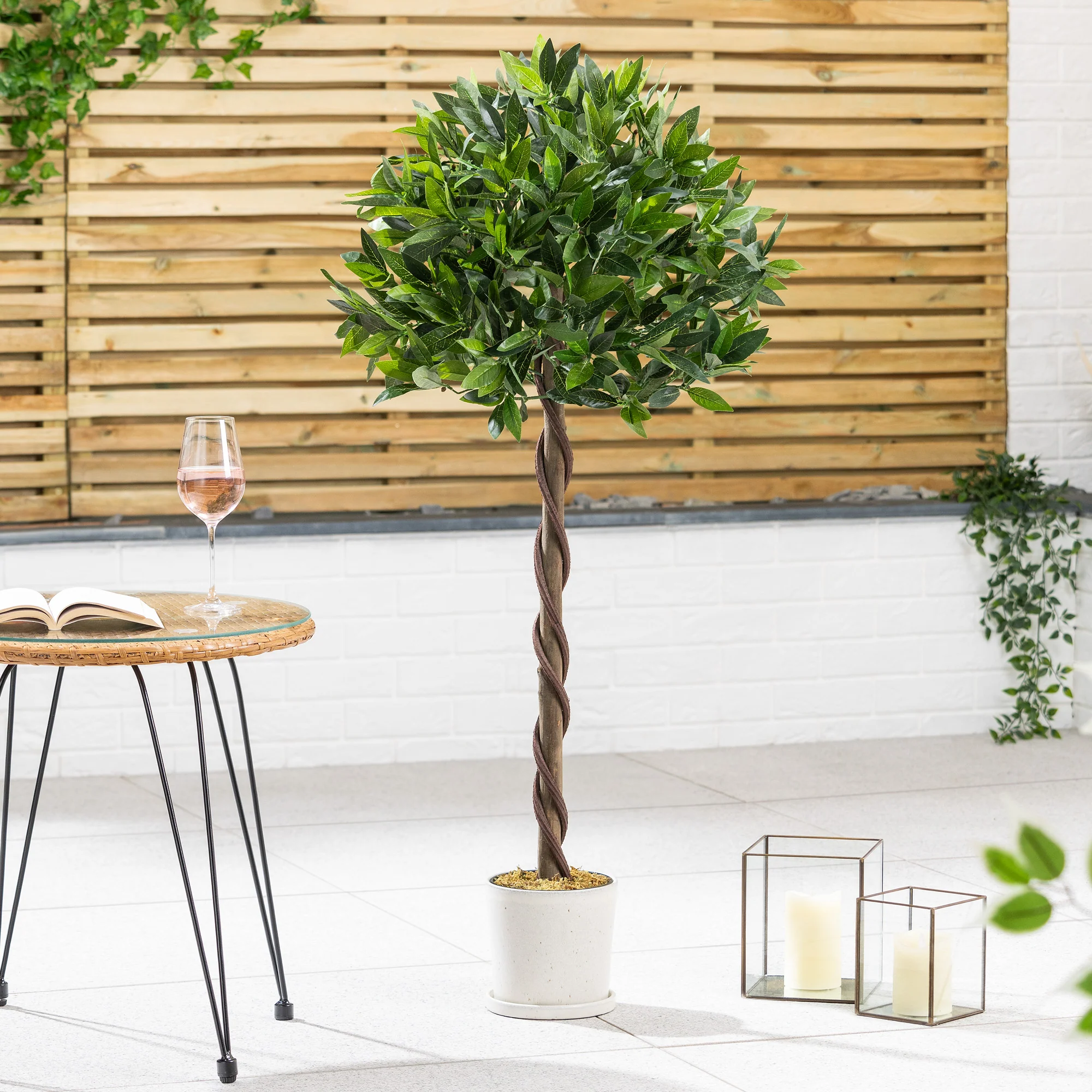 Artificial Bay Trees – Pair – 3ft & 4ft - Image 7