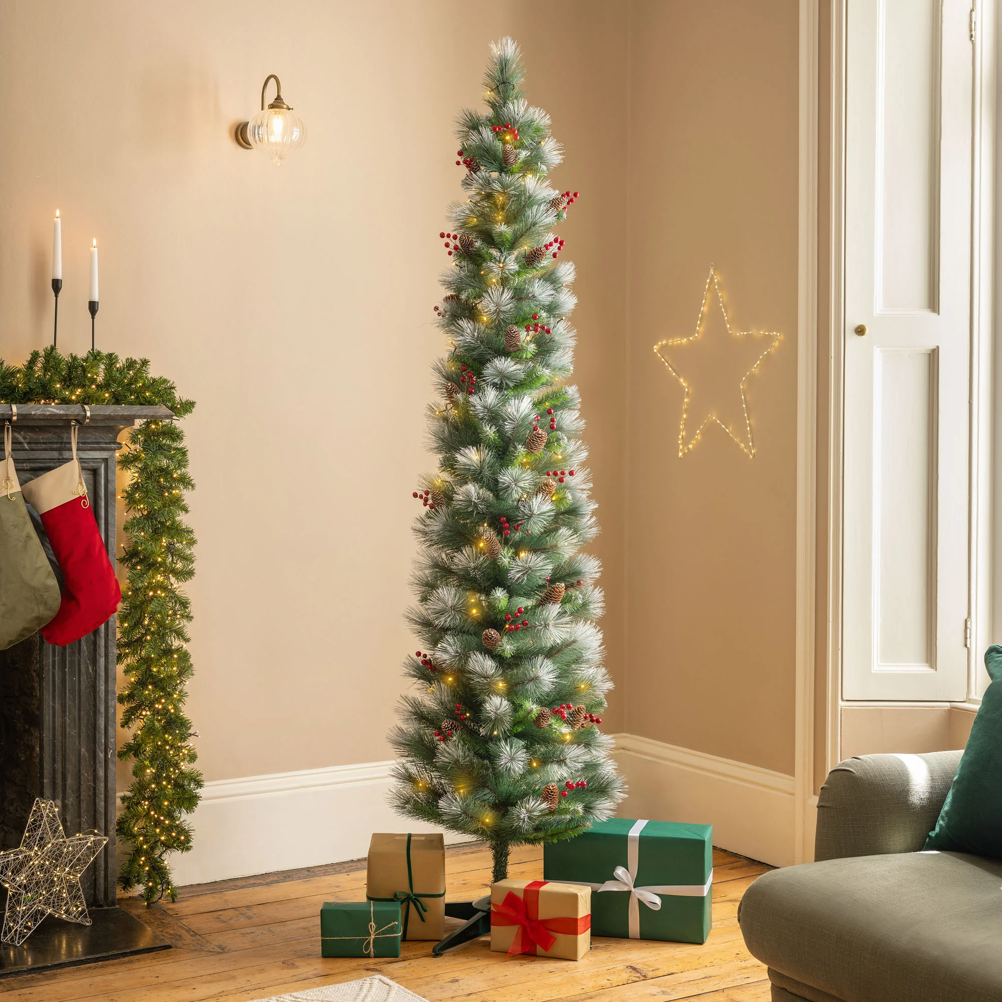 Cone & Berry Pencil Christmas Tree - Image 6