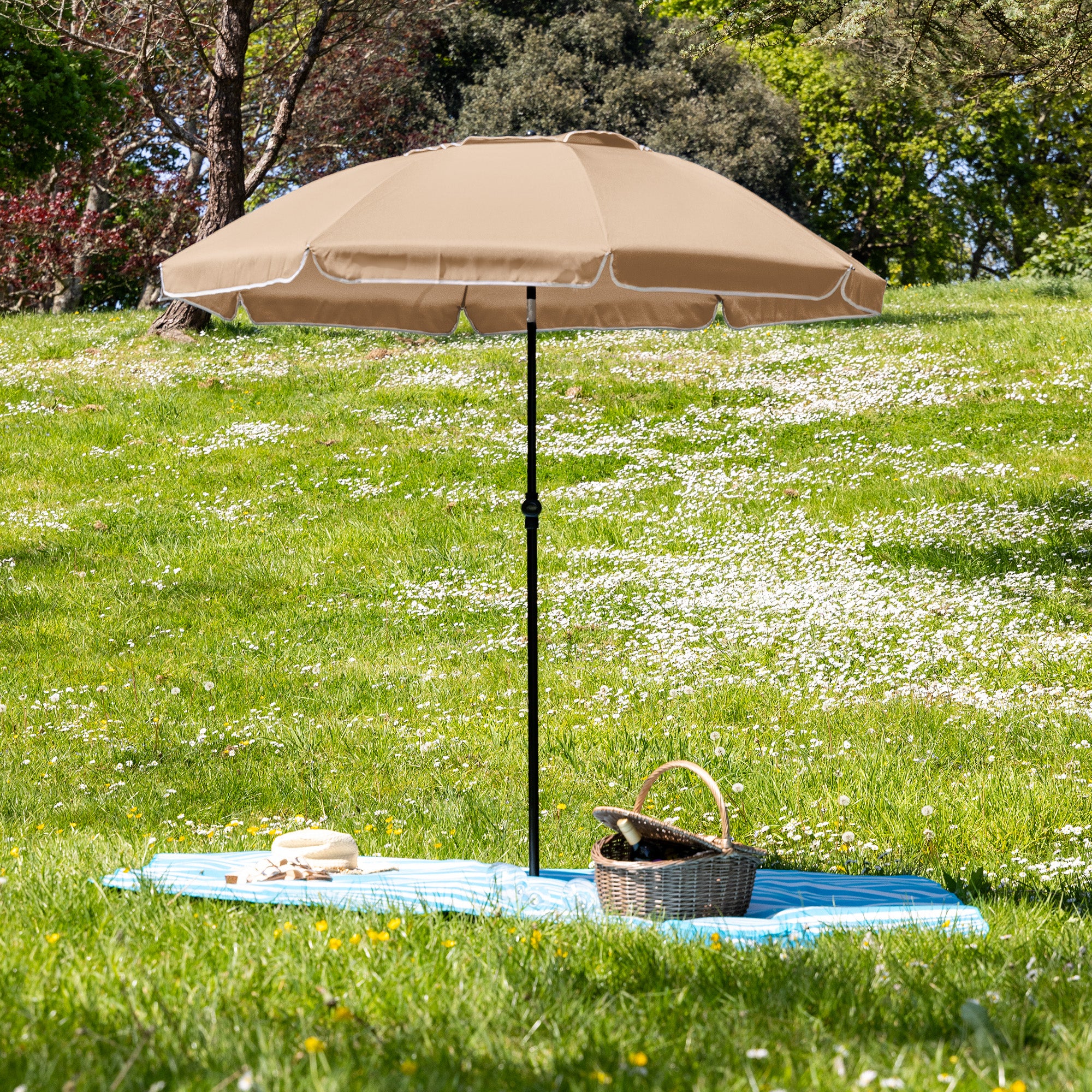 Portable Beach Parasol – 2m - Image 3