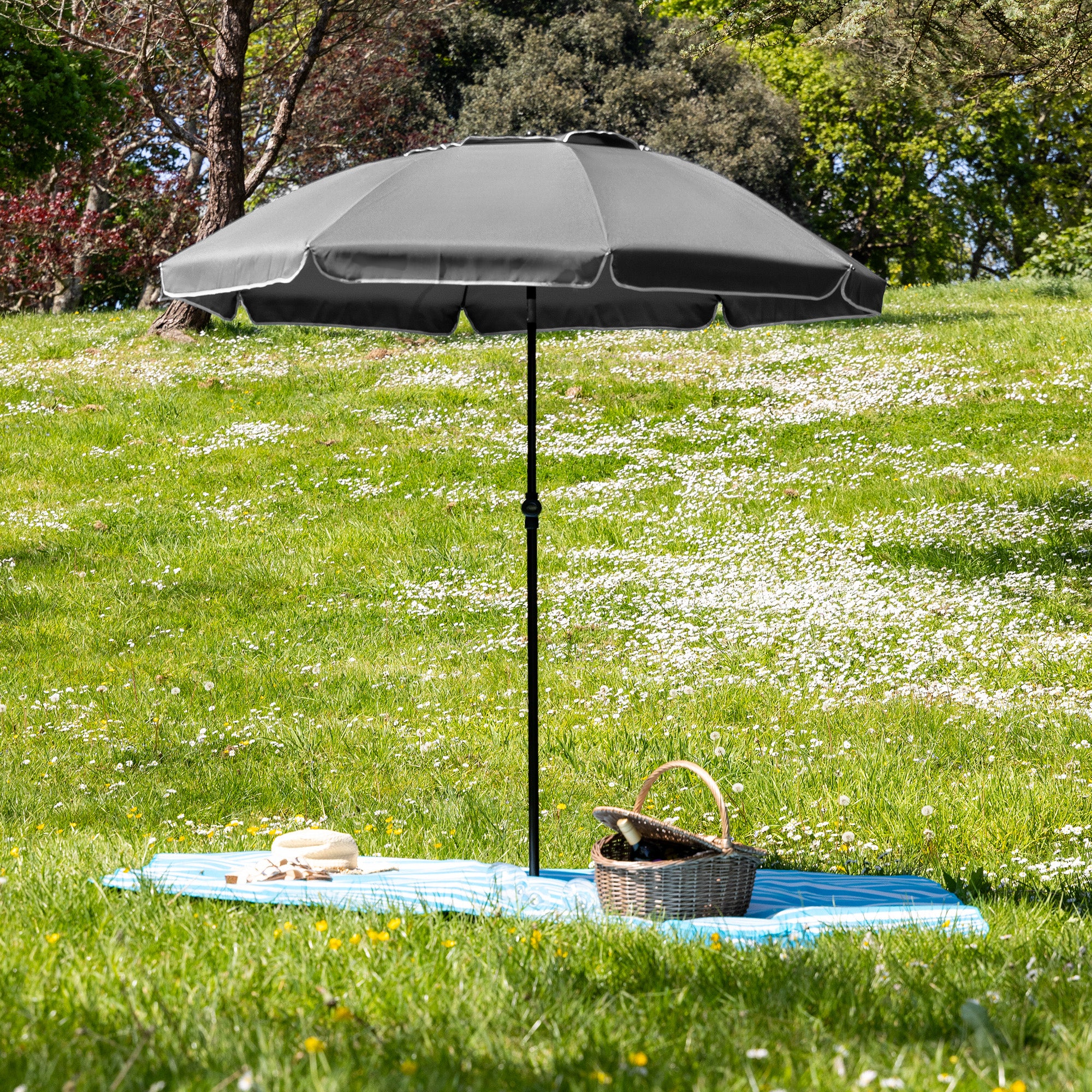 Portable Beach Parasol – 2m - Image 7