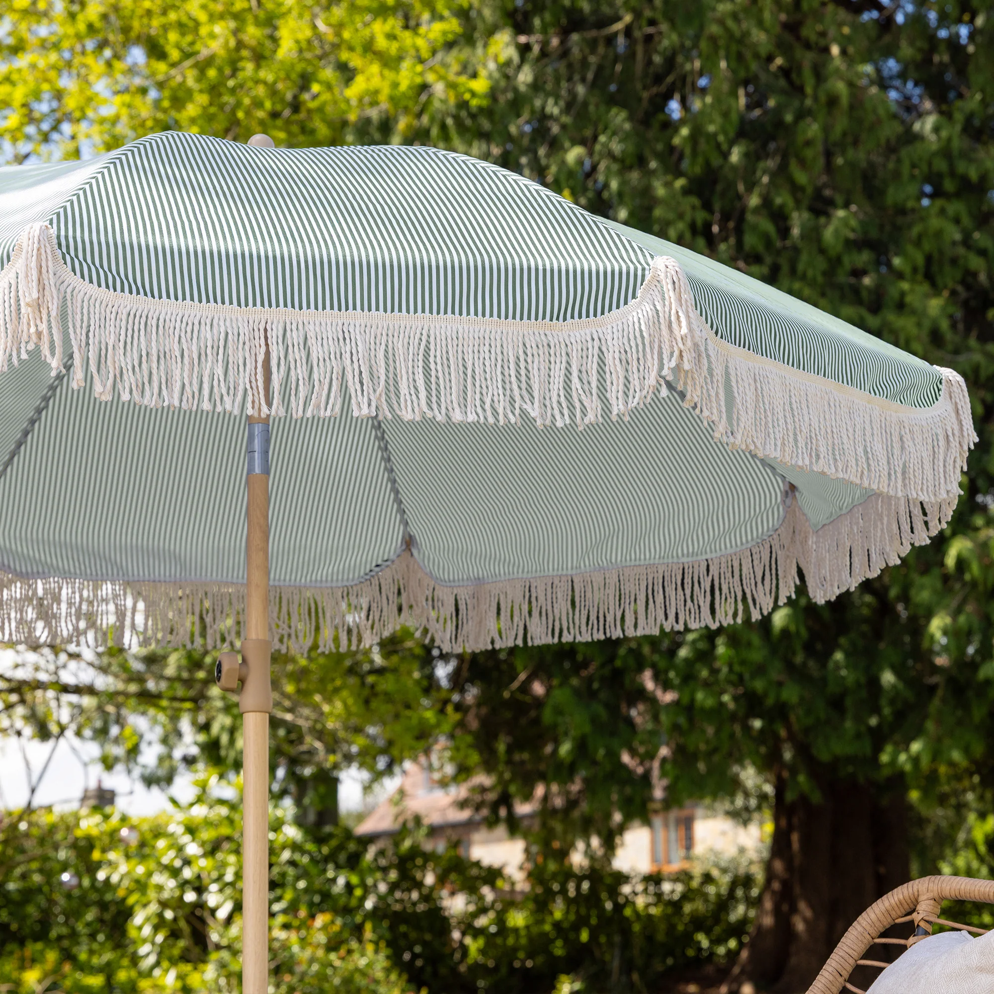Portable Tassel Parasol with Tilt – 2m - Image 21