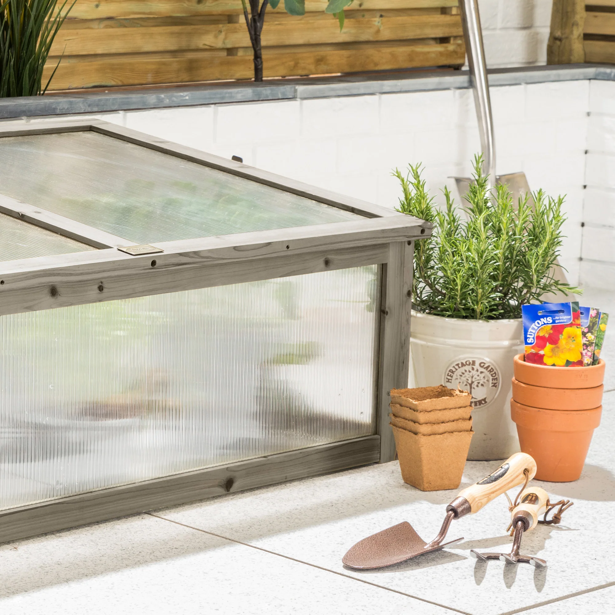 Raised Bed Cold Frame – 100cm Wide - Image 3