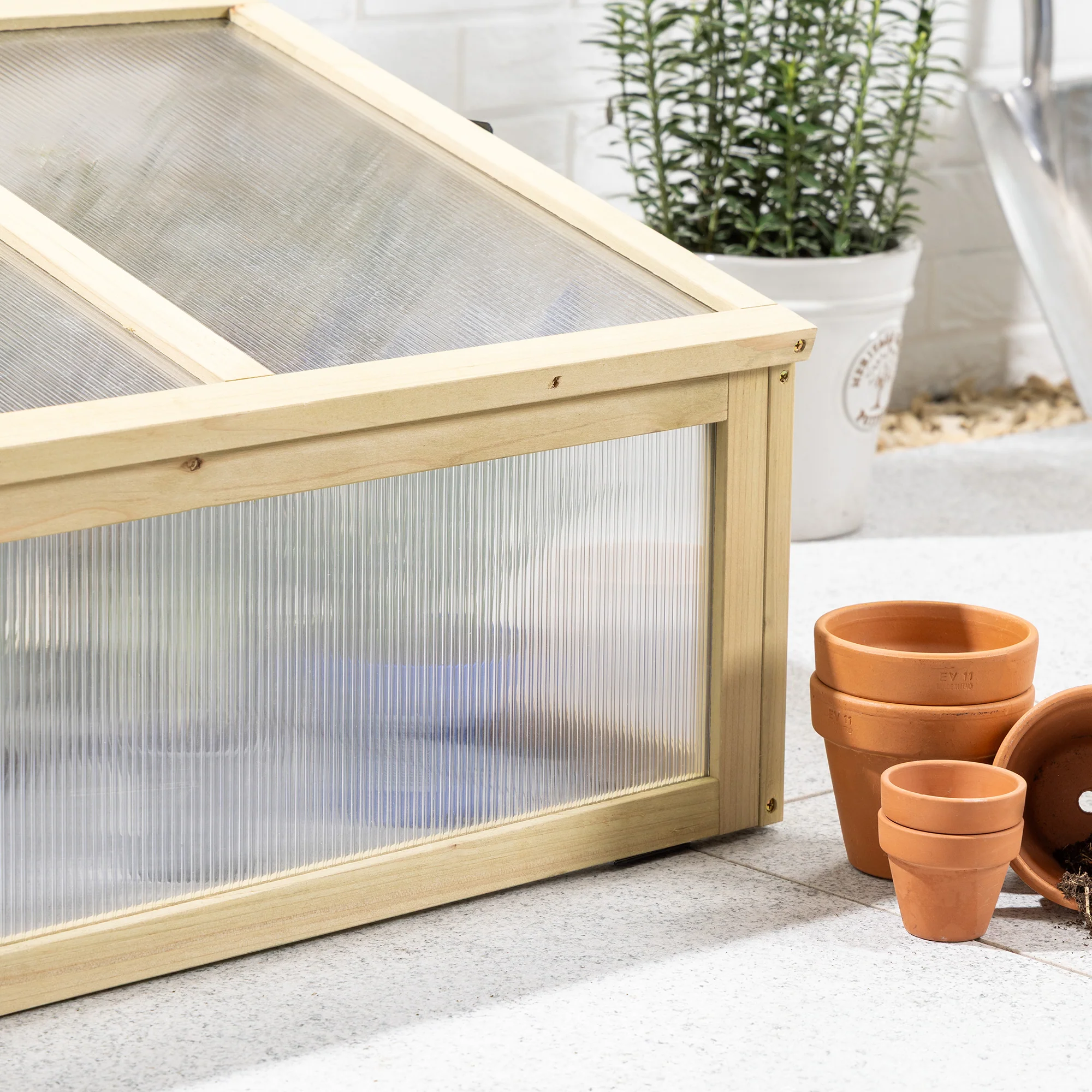 Raised Bed Cold Frame – 70cm Wide - Image 8