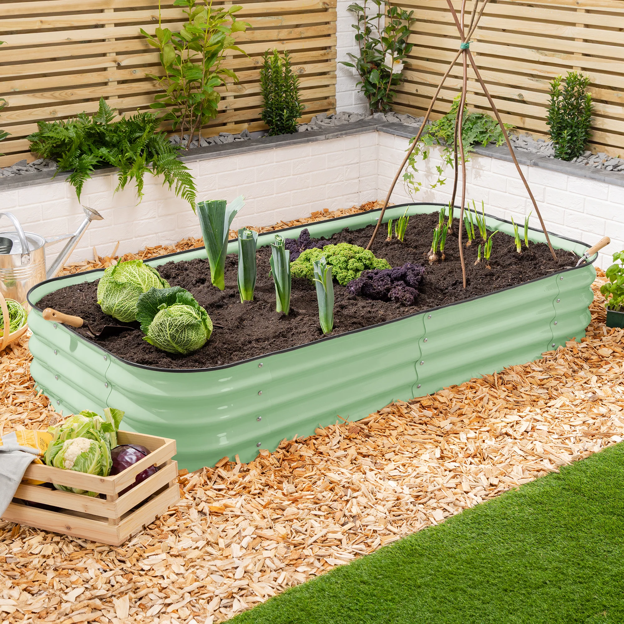 Rectangle Raised Garden Bed - Image 11