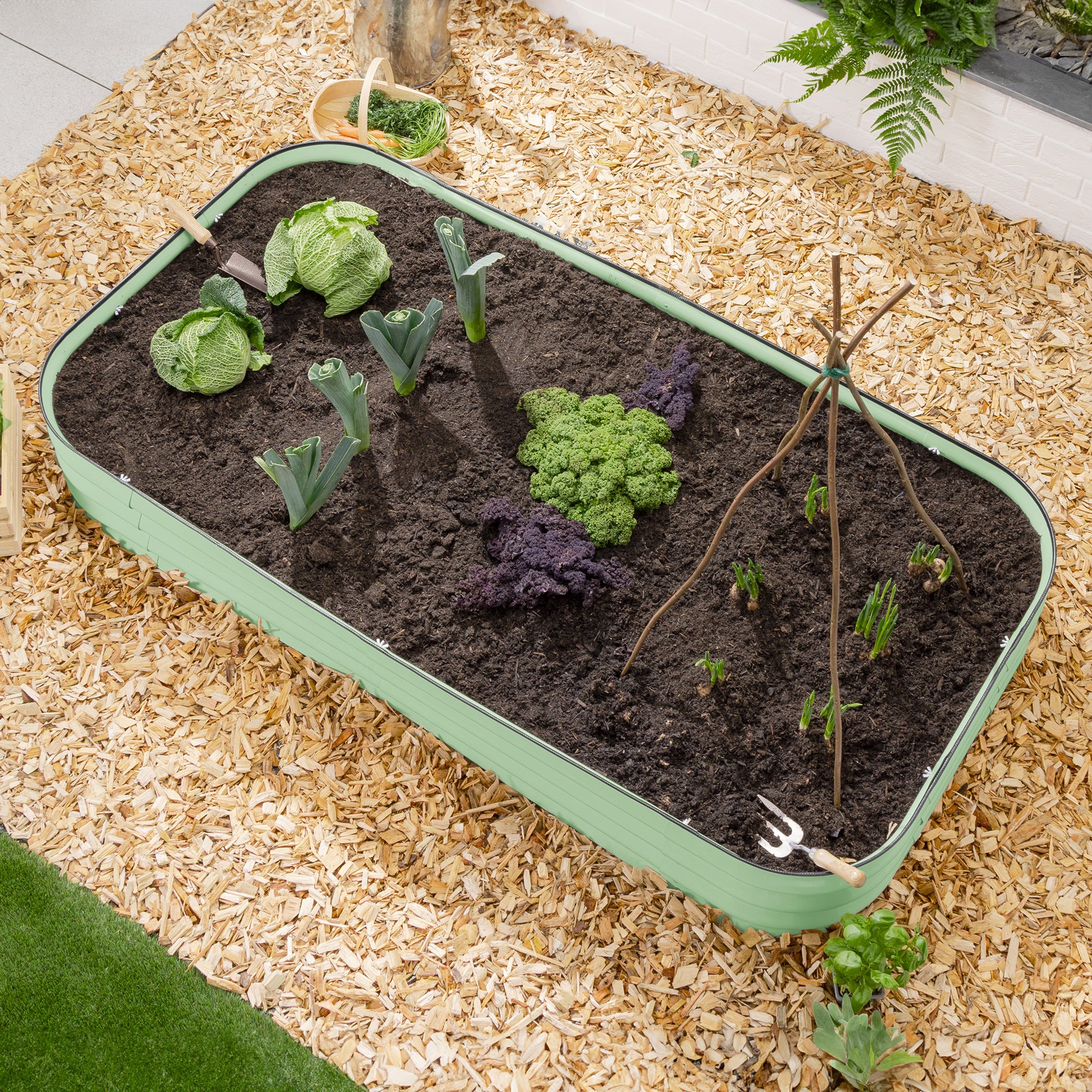 Rectangle Raised Garden Bed - Image 14