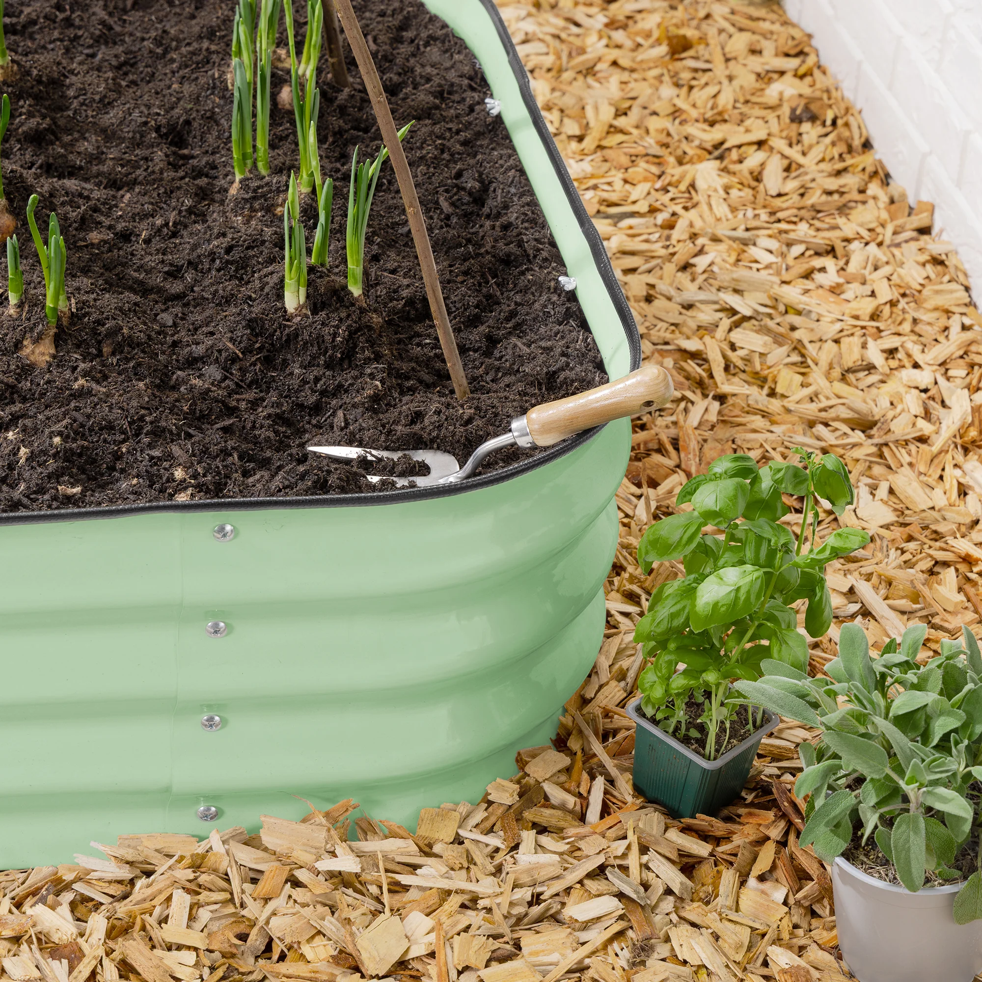Rectangle Raised Garden Bed - Image 16